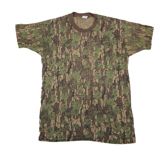 1990's "Trebark" Camo t-shirt - M