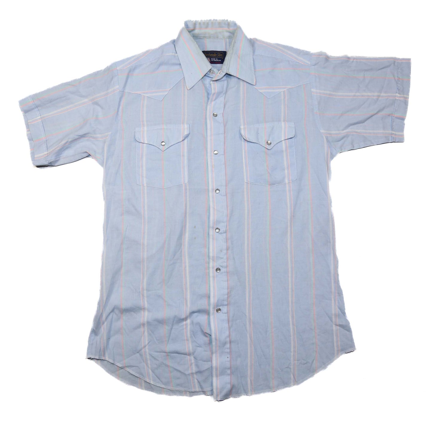 Panhandle Slim Short Sleeve Western Shirt - M