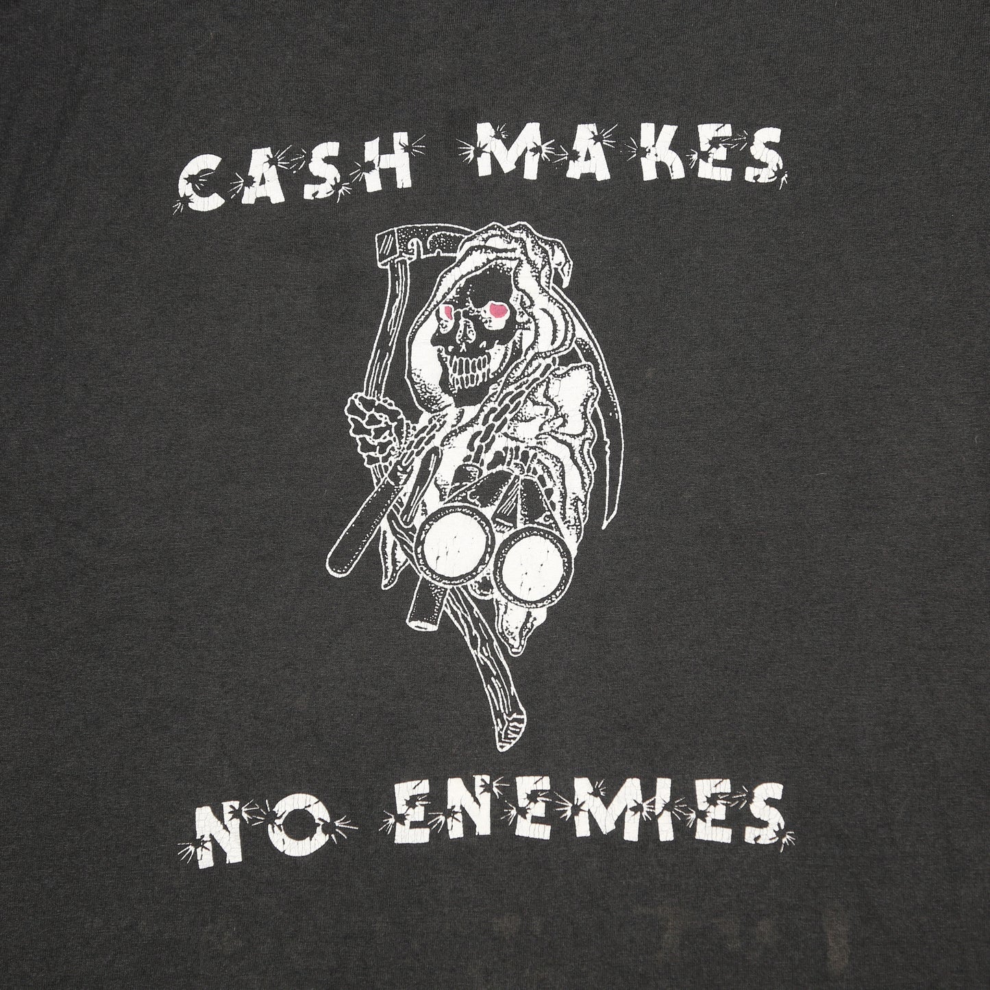"Cash Makes No Enemies" T-shirt - L