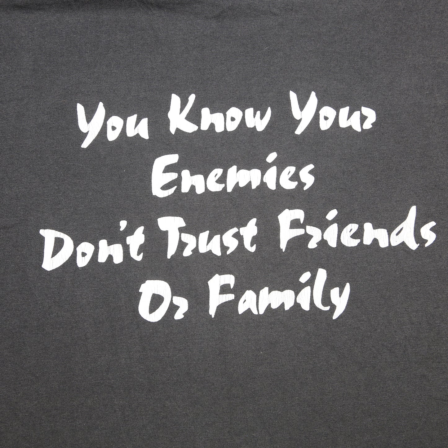"Cash Makes No Enemies" T-shirt - L