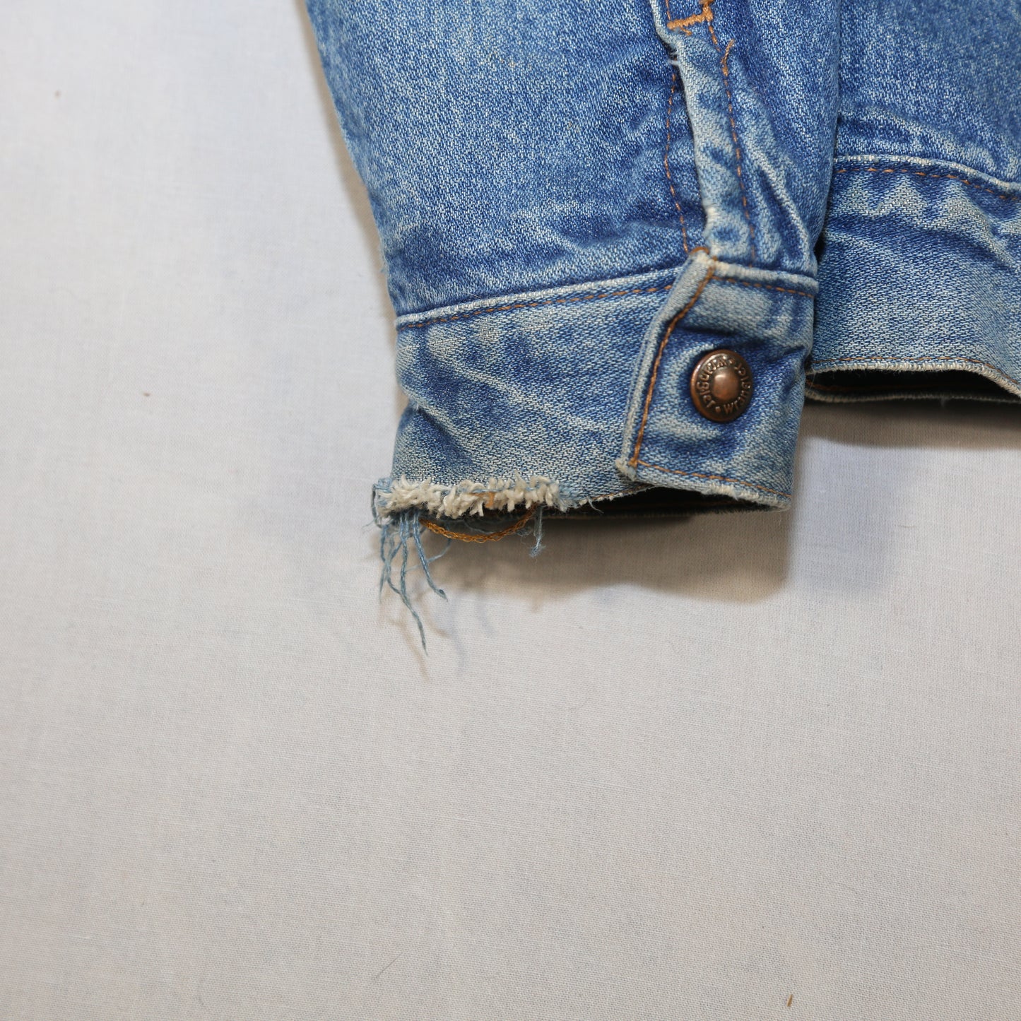 Wrangler "M-159" Blanket lined Denim Jacket - M