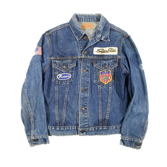 1960's Levi's Type 3 Trucker Jacket "Big E" with patches - M
