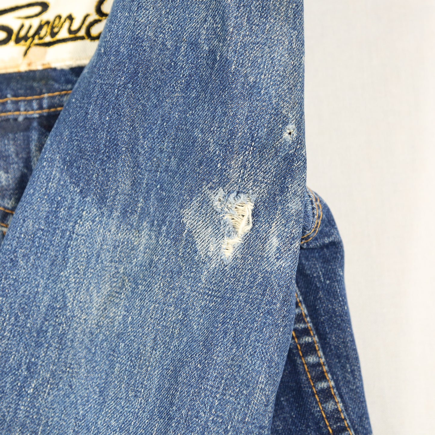 1960's Levi's Type 3 Trucker Jacket "Big E" with patches - M