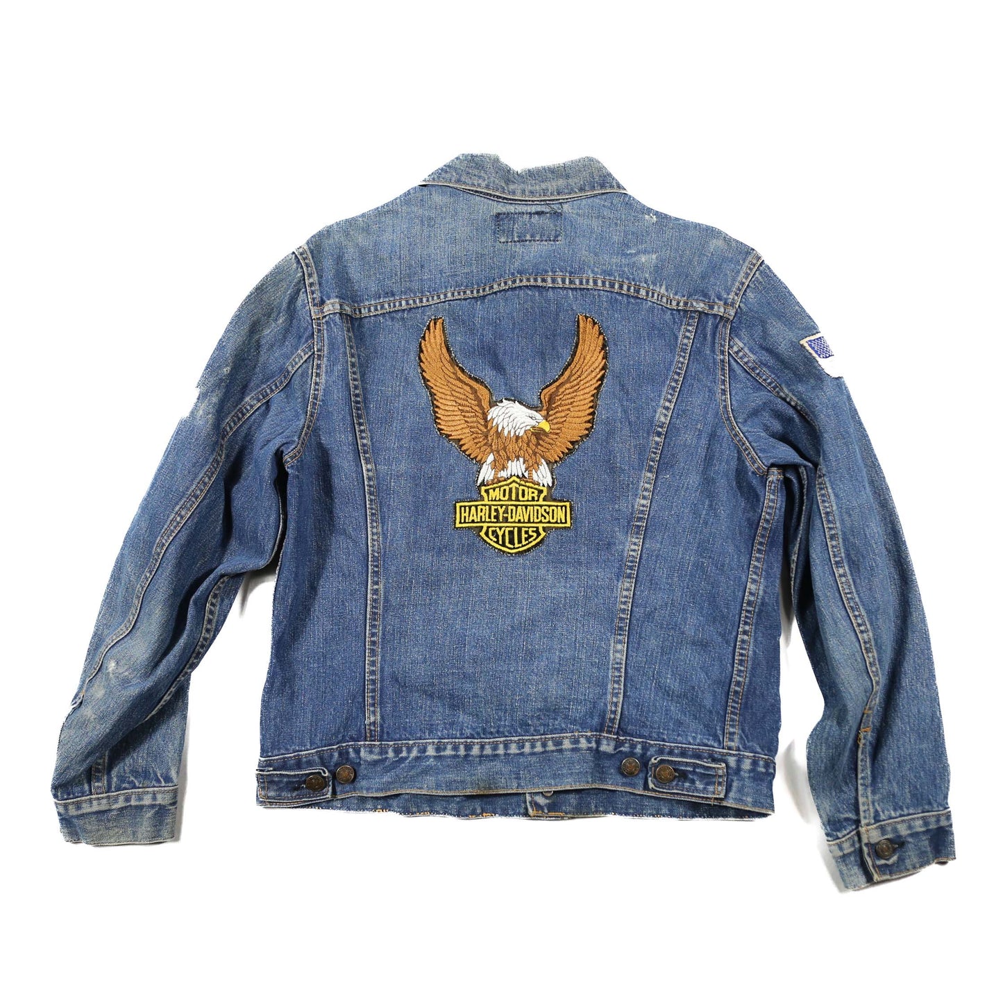 1960's Levi's Type 3 Trucker Jacket "Big E" with patches - M