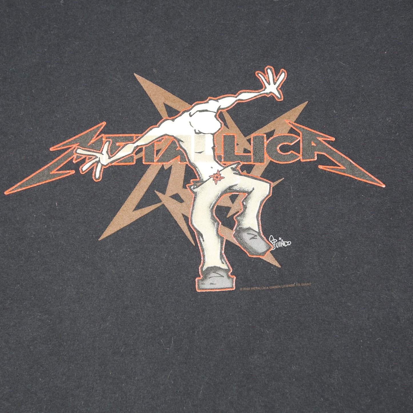 Y2K Metallica "Tony Squindo" t-shirt - S/M