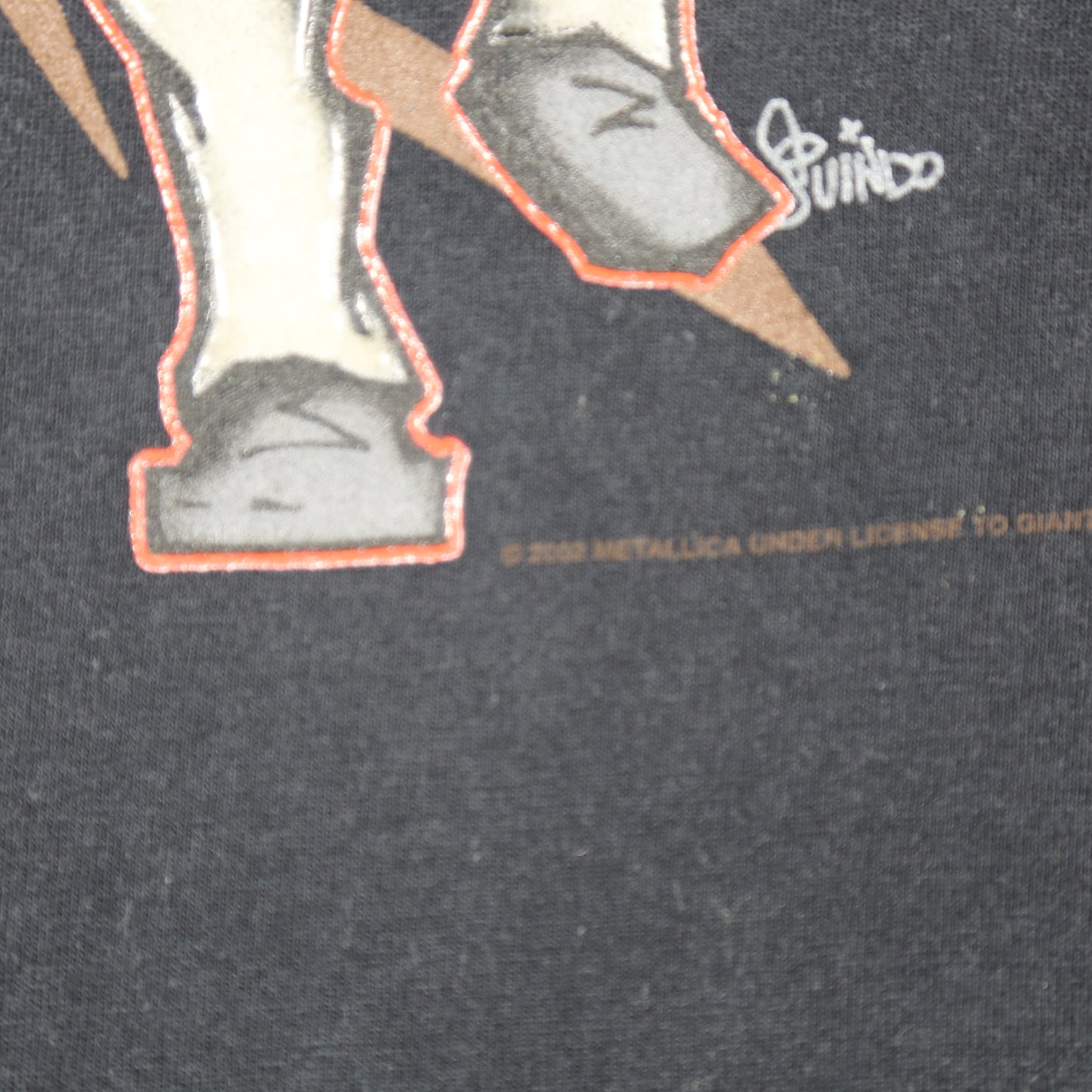 Y2K Metallica "Tony Squindo" t-shirt - S/M