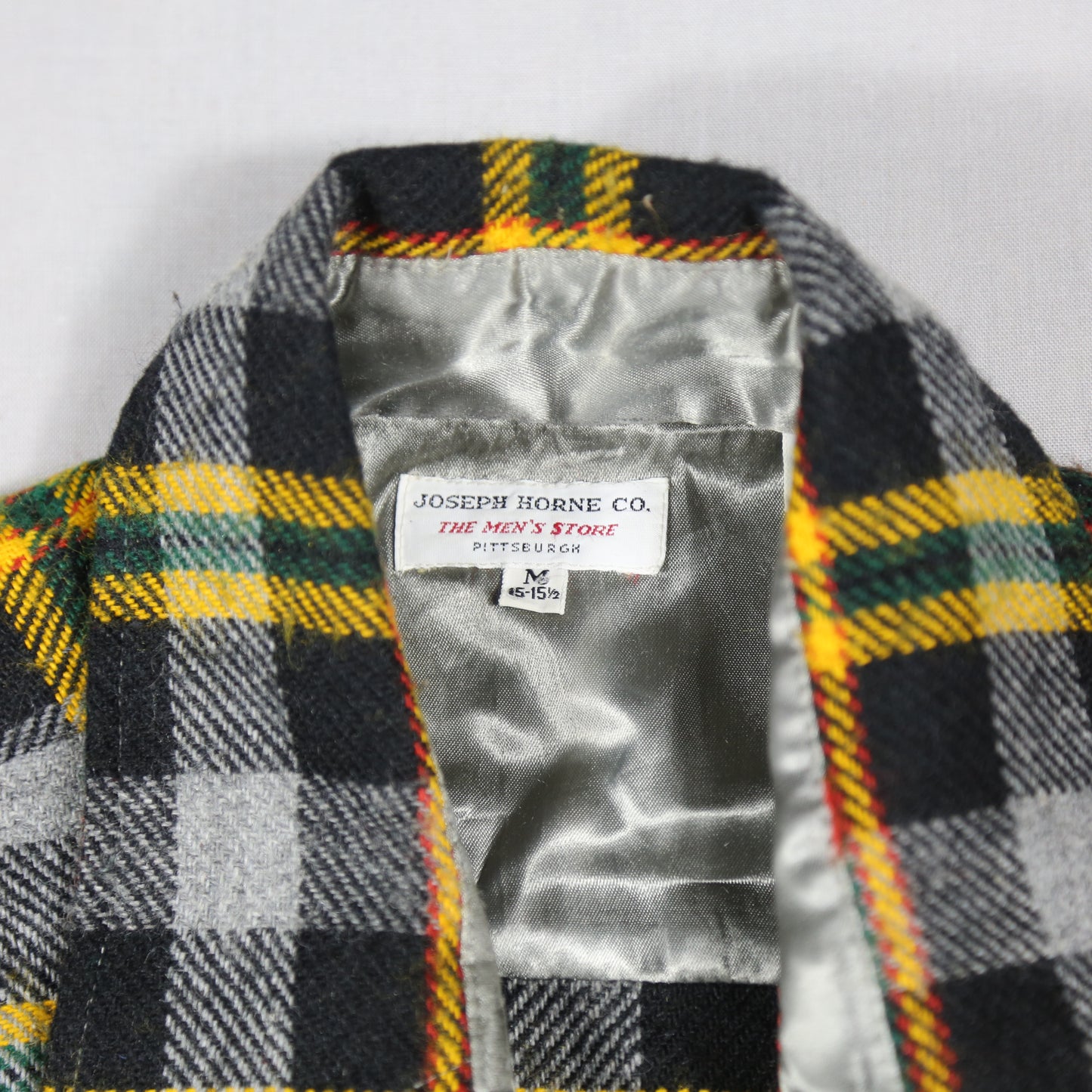 1970's Wool Plaid Shirt - M/L
