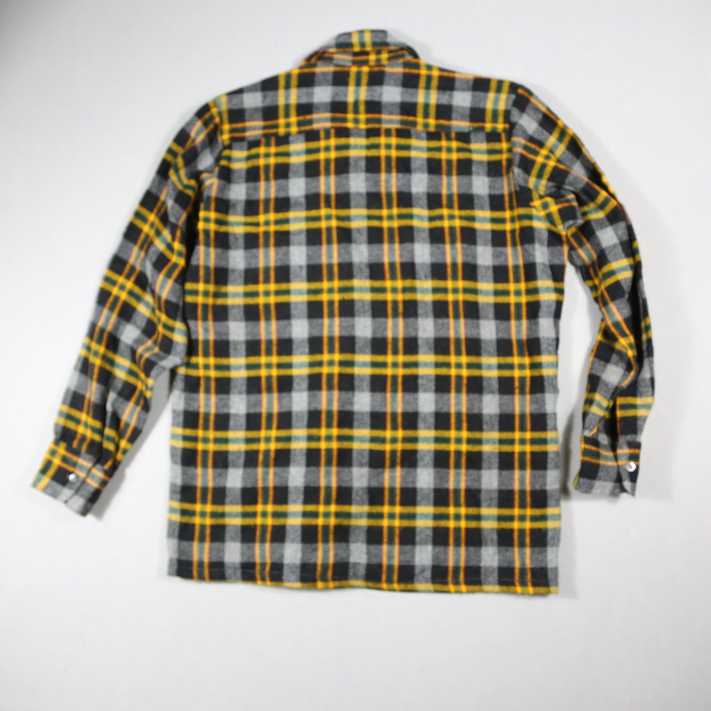 1970's Wool Plaid Shirt - M/L