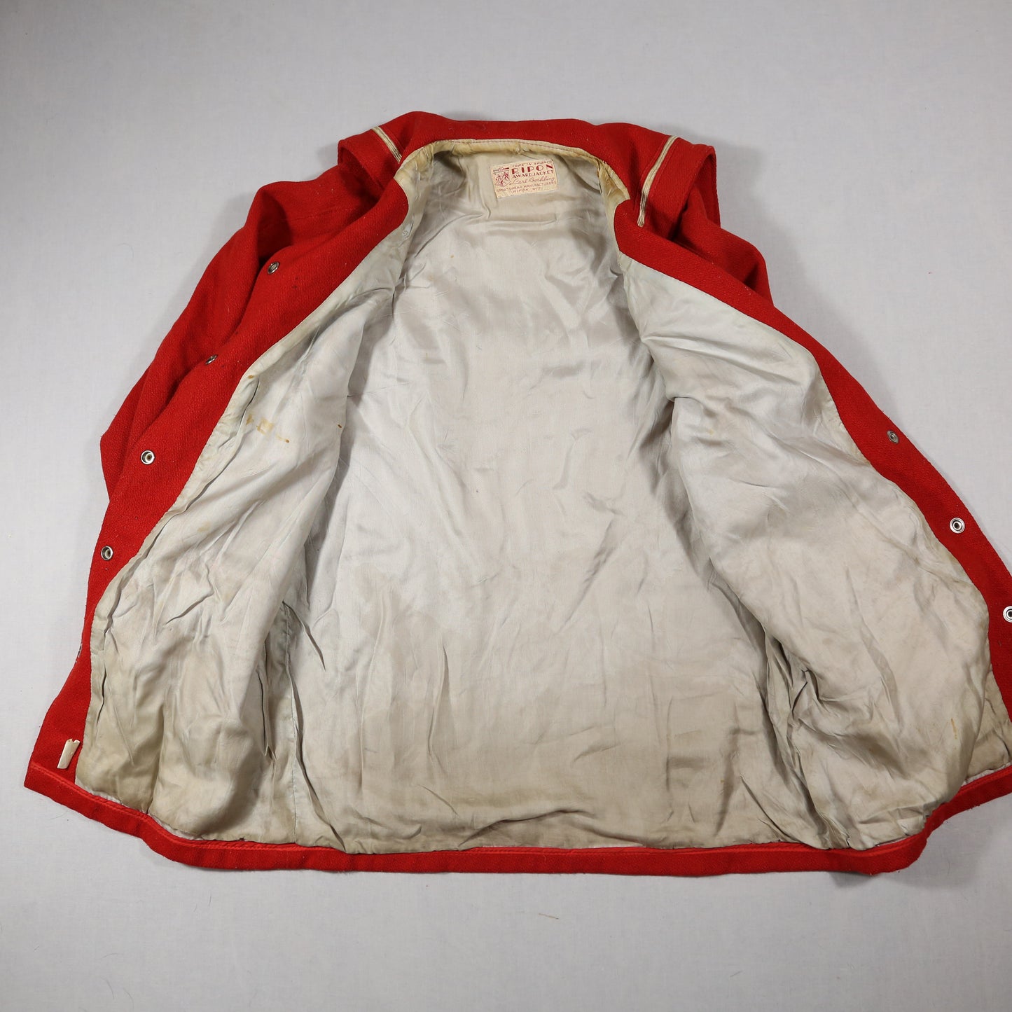 1940's Ripon Award Jacket Pulaski High school varsity Jacket - S/M