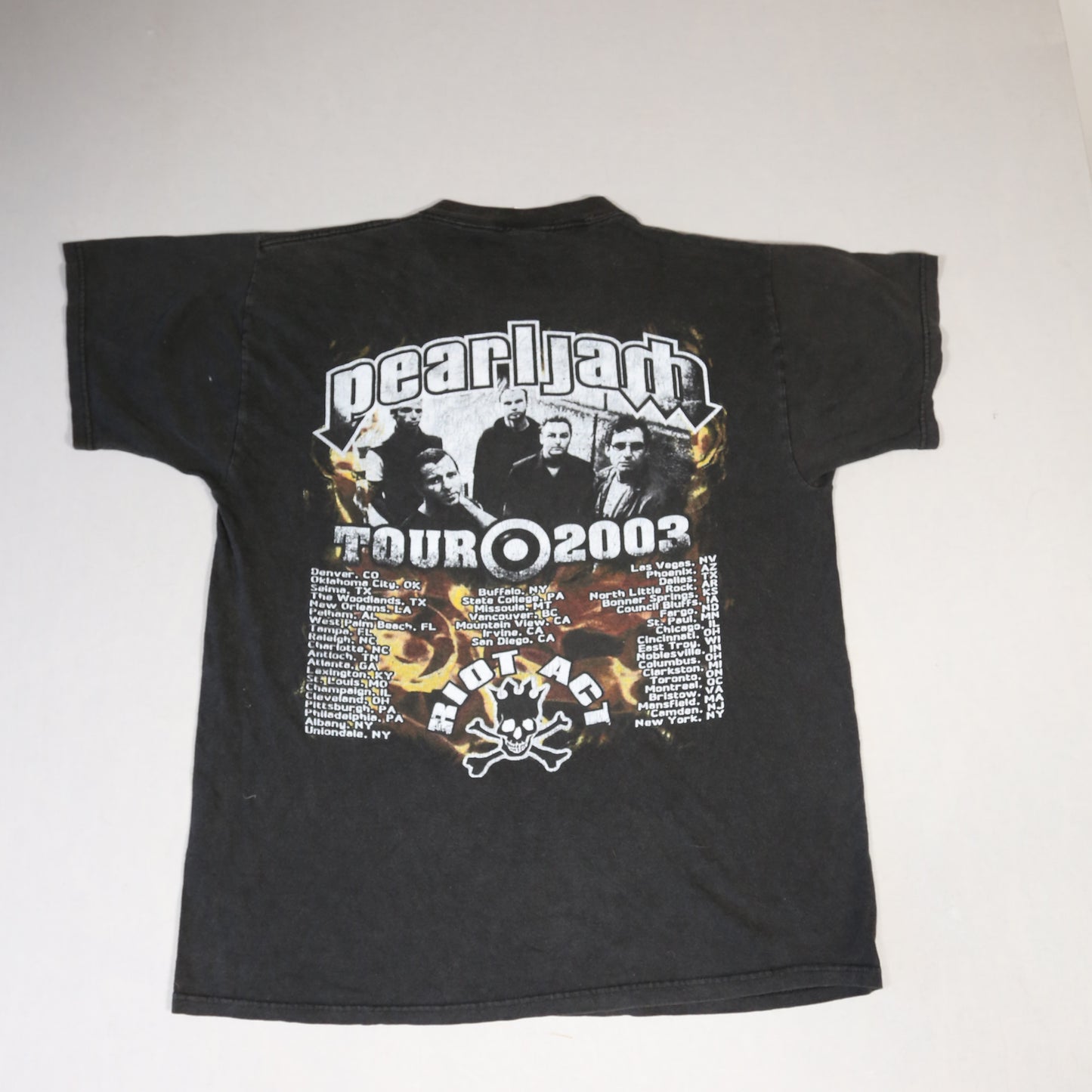 Pearl Jam 2003 Tour t-shirt - L
