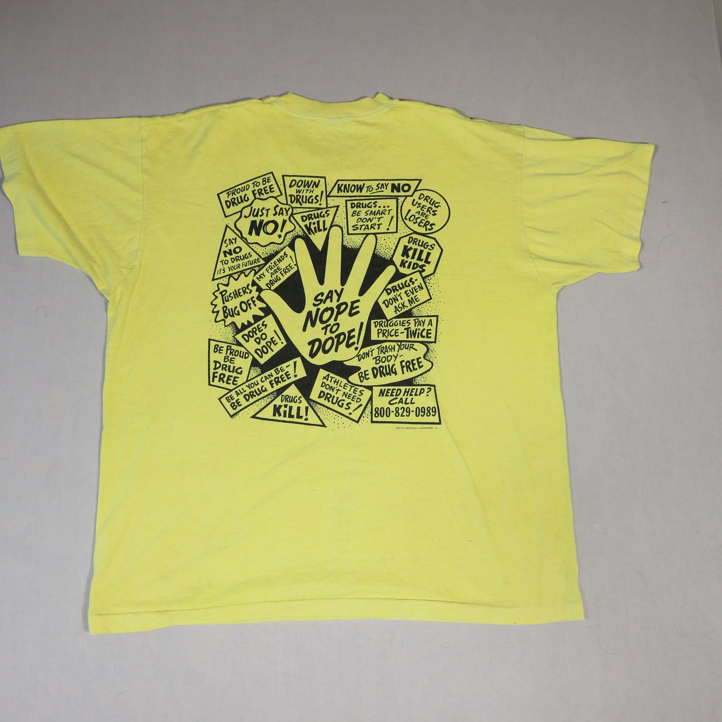 80's "Say No to Drugs" t-shirt - L