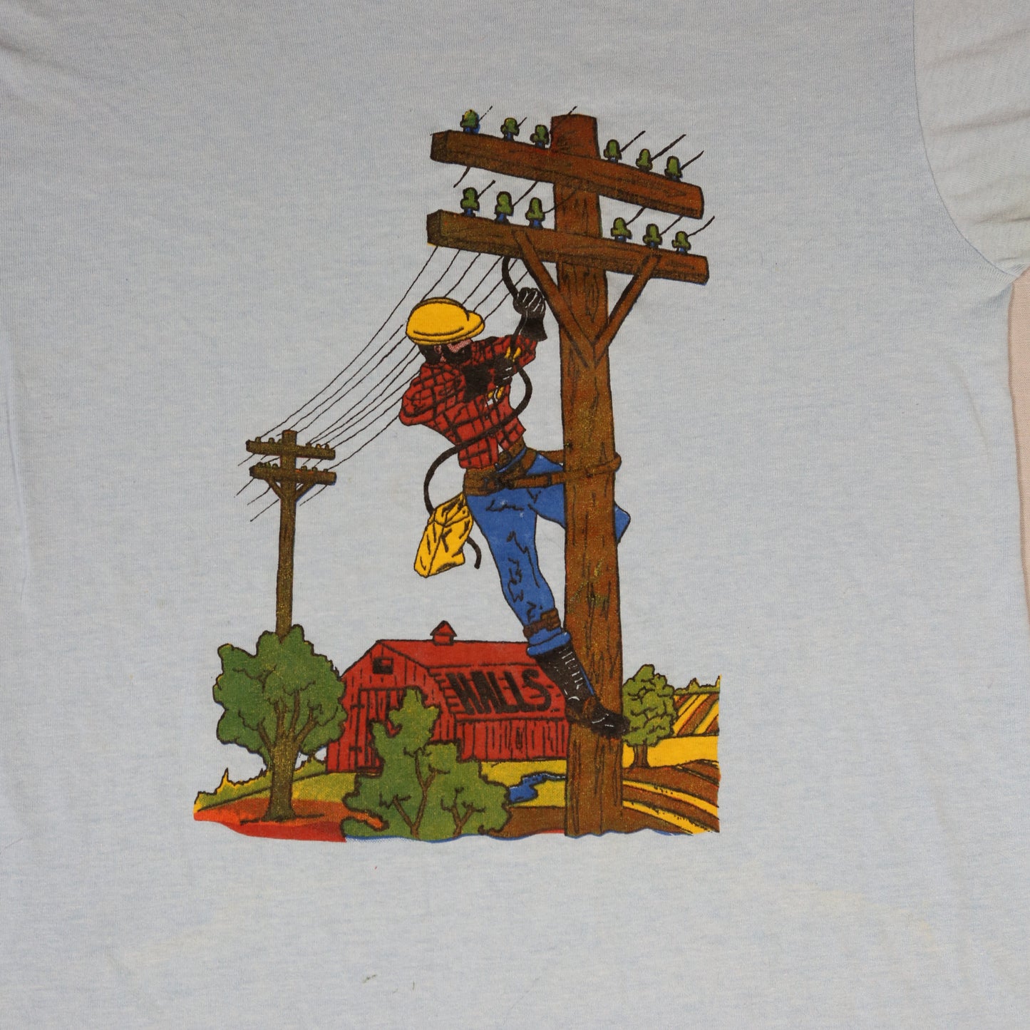 1970's 'Hall's Linesman Boots t-shirt - XS