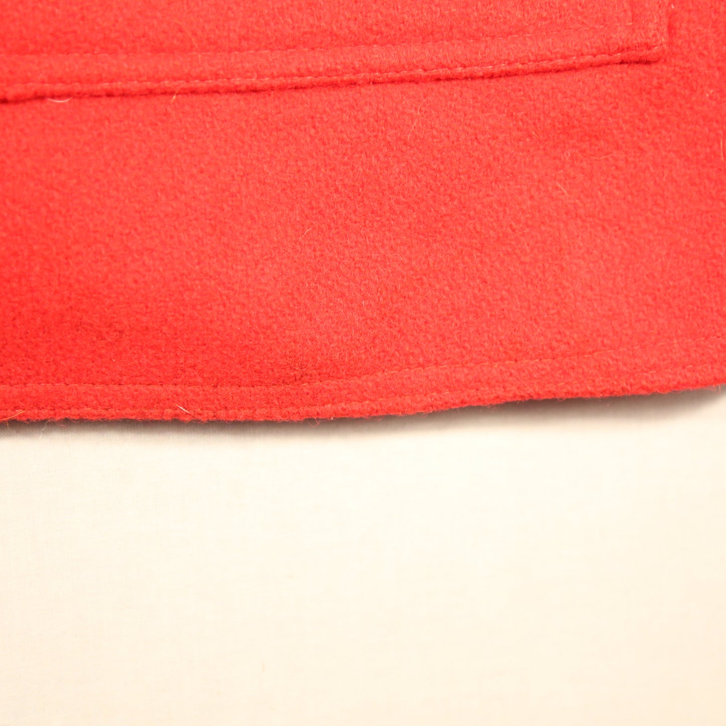 1980's Orvis Red Wool Barn Coat - XL