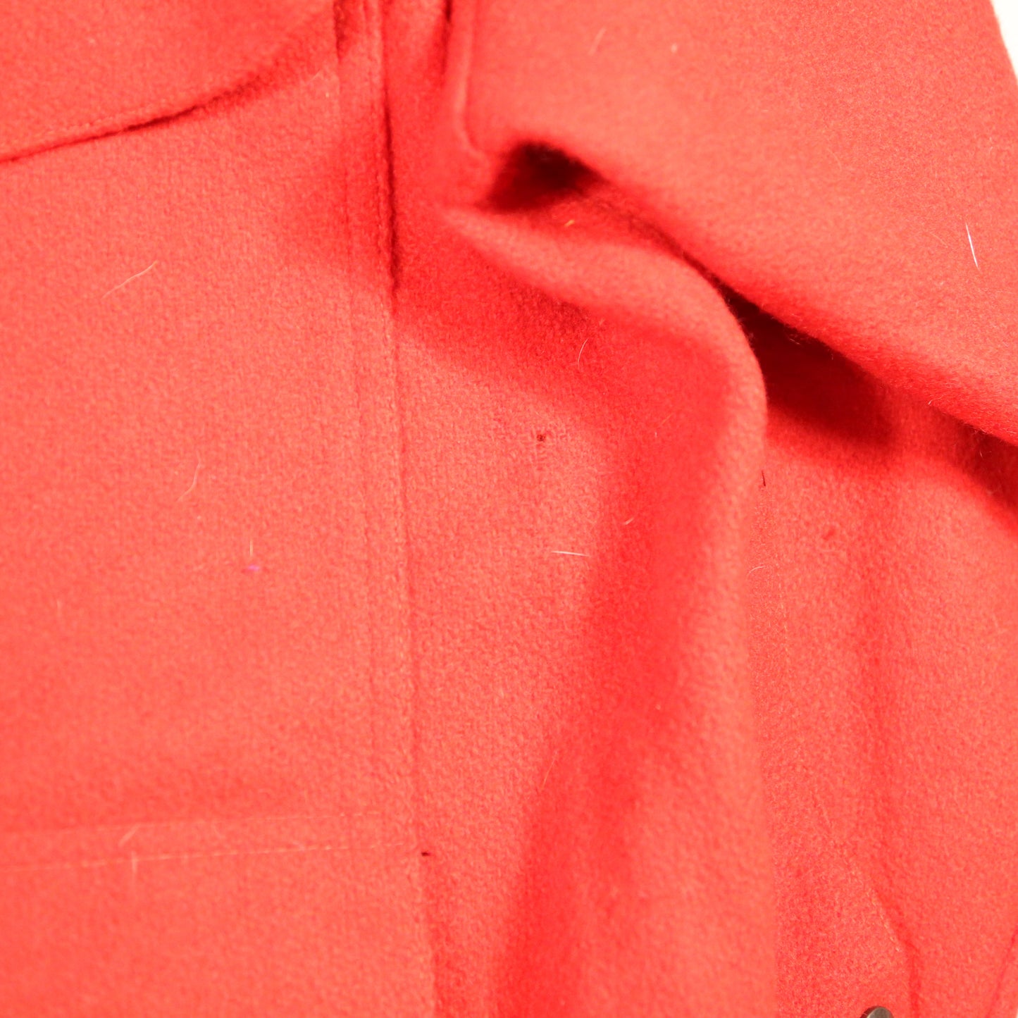 1980's Orvis Red Wool Barn Coat - XL