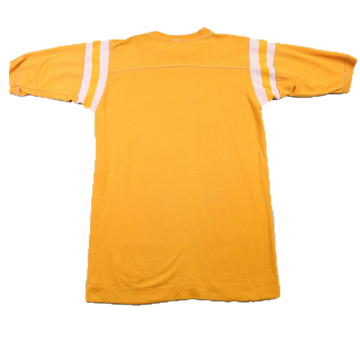 1980's Yellow Athletic t-shirt - S