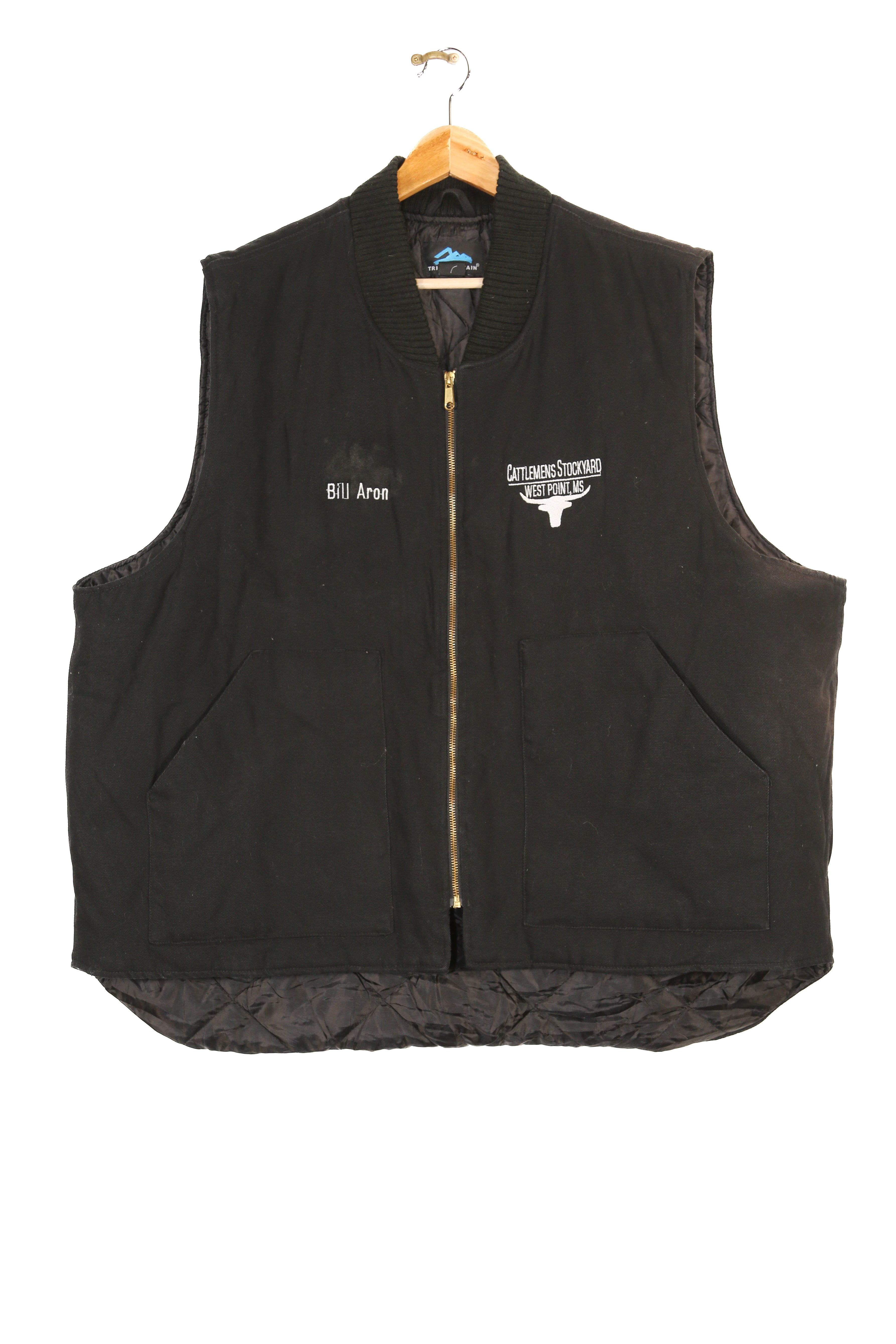 Trimountain Stockyard Quilted Gilet XXXL Iron Child Vintage