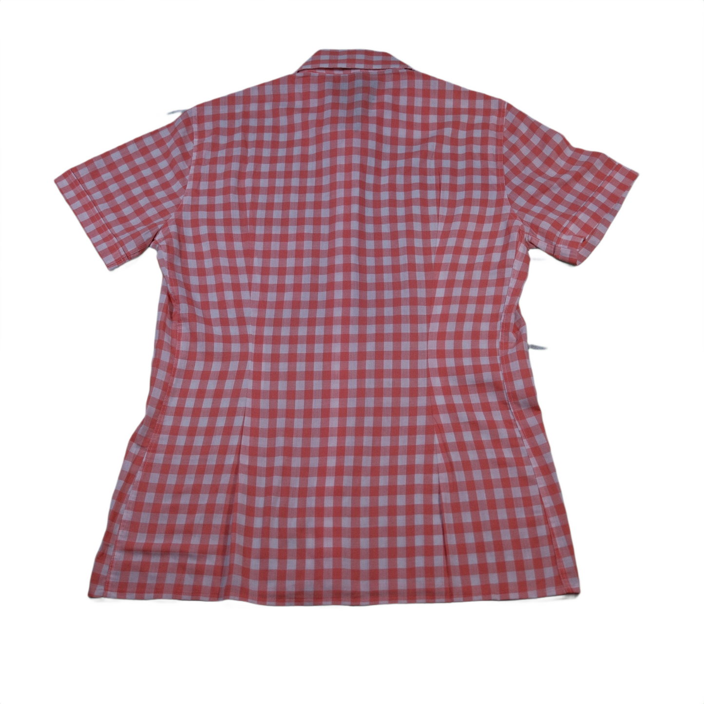 Women's 90's Italian Gingham Shirt - M