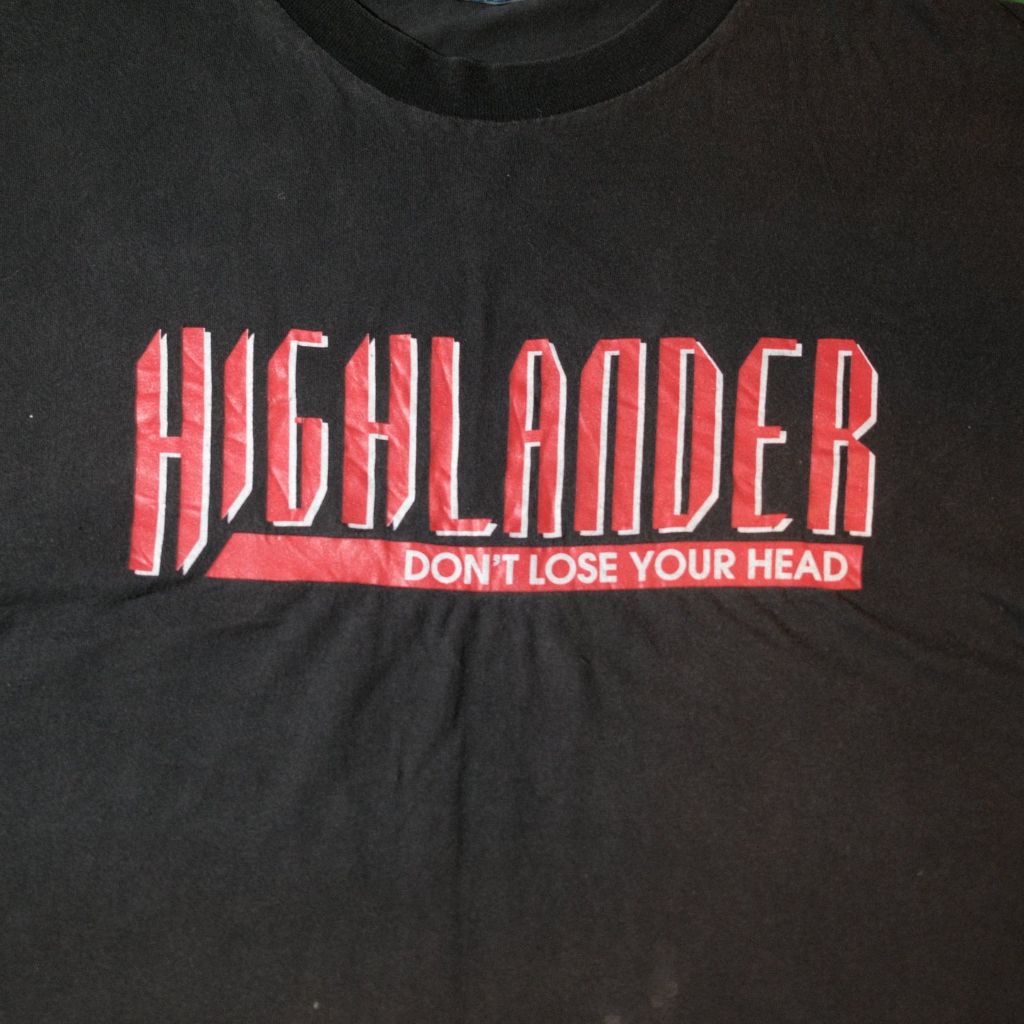 90's Highlander Movie Promo t-shirt - M/L