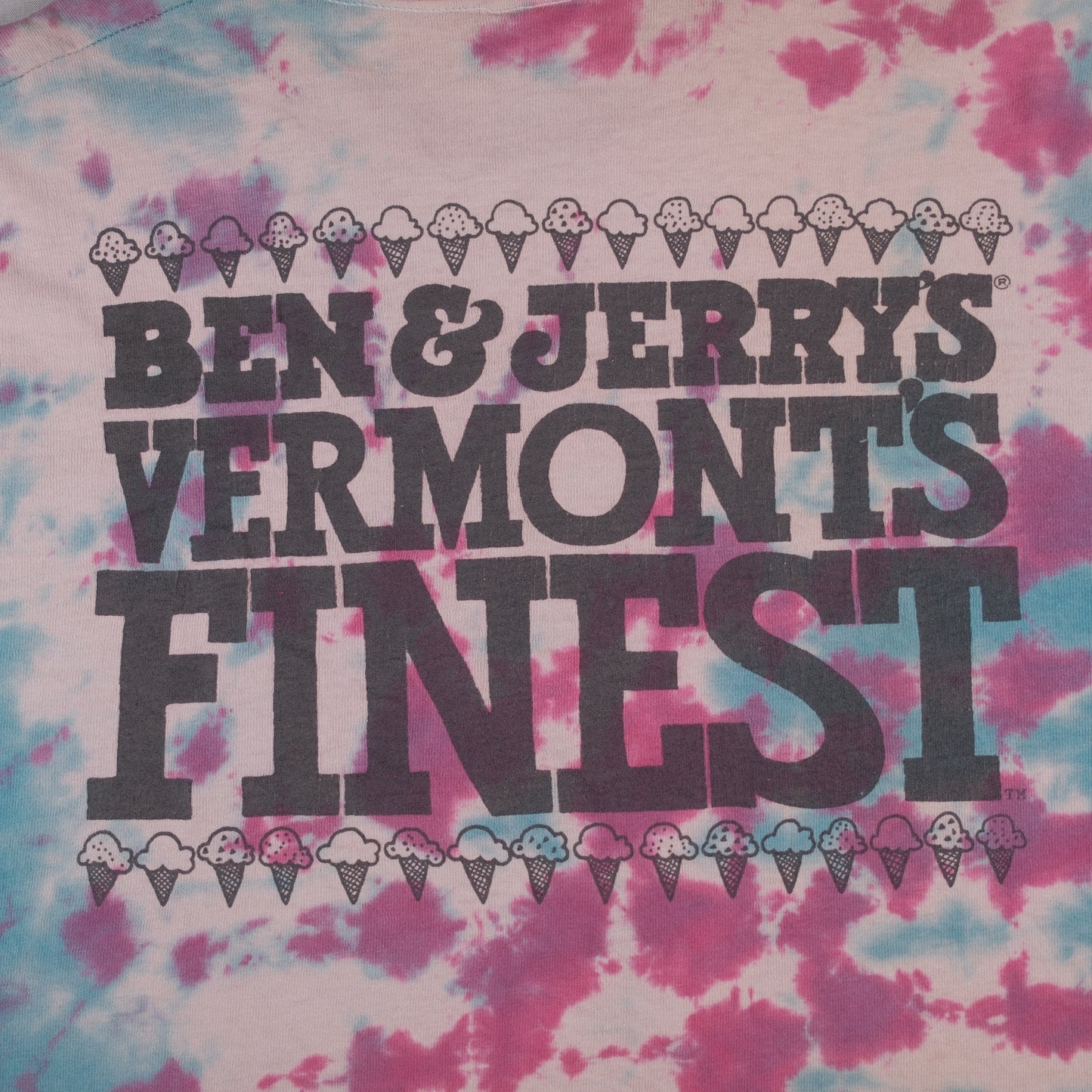 Vintage Band 90s "Cherry Garcia" tye-dye t-shirt - Large