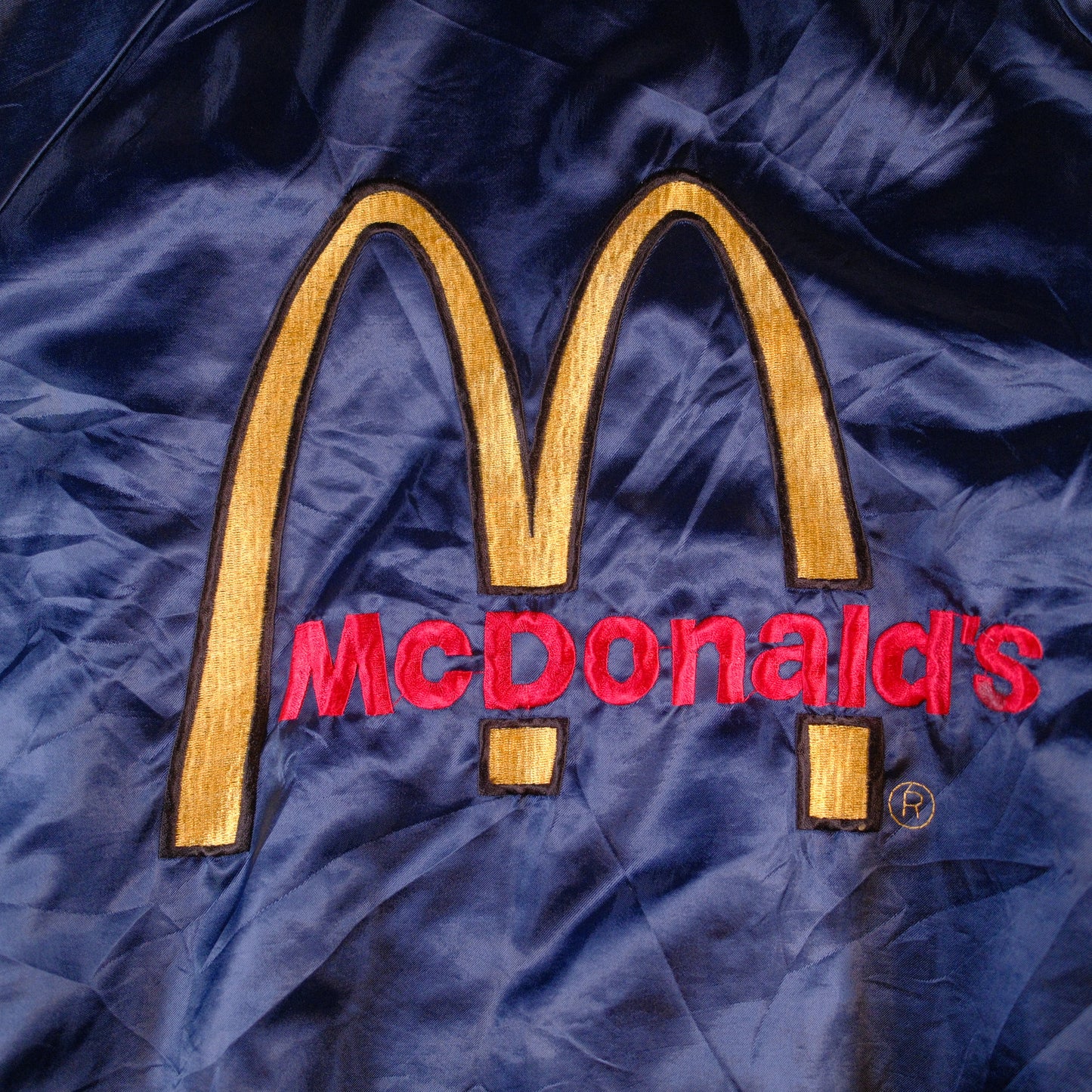 Vintage 1980's Mcdonalds Nylon Bomber Jacket - XXL+