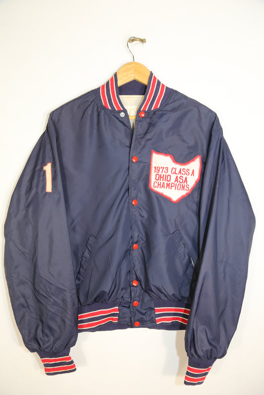 1973 Tremac Ohio ASA state champions nylon jacket - L