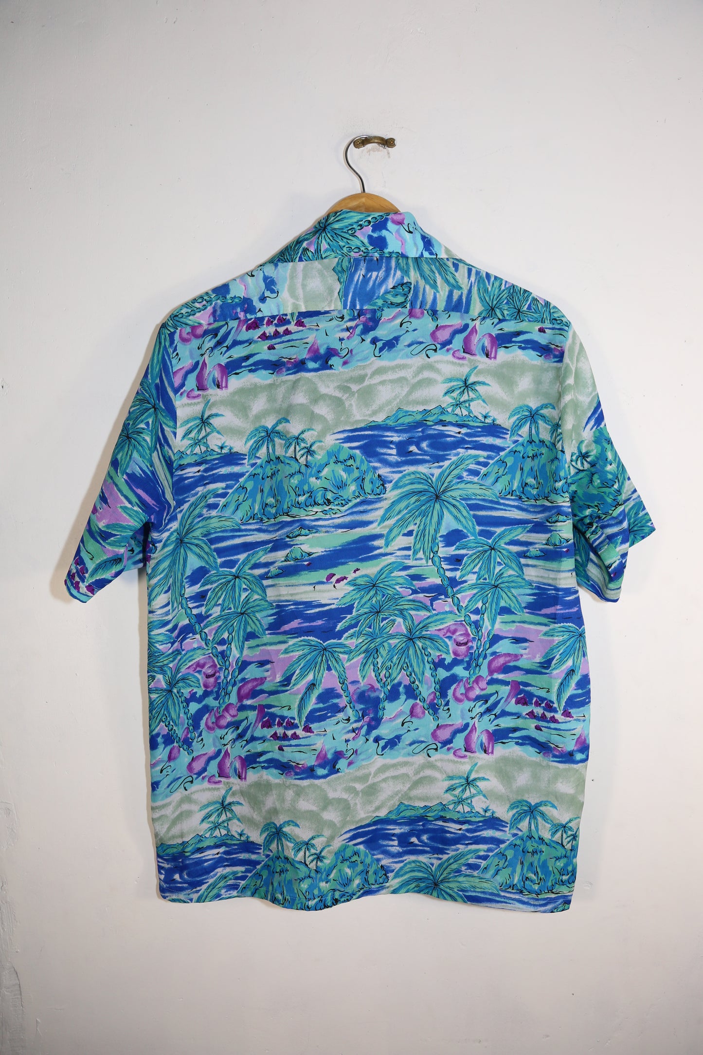 1980's Voncort Hawaiian shirt - M