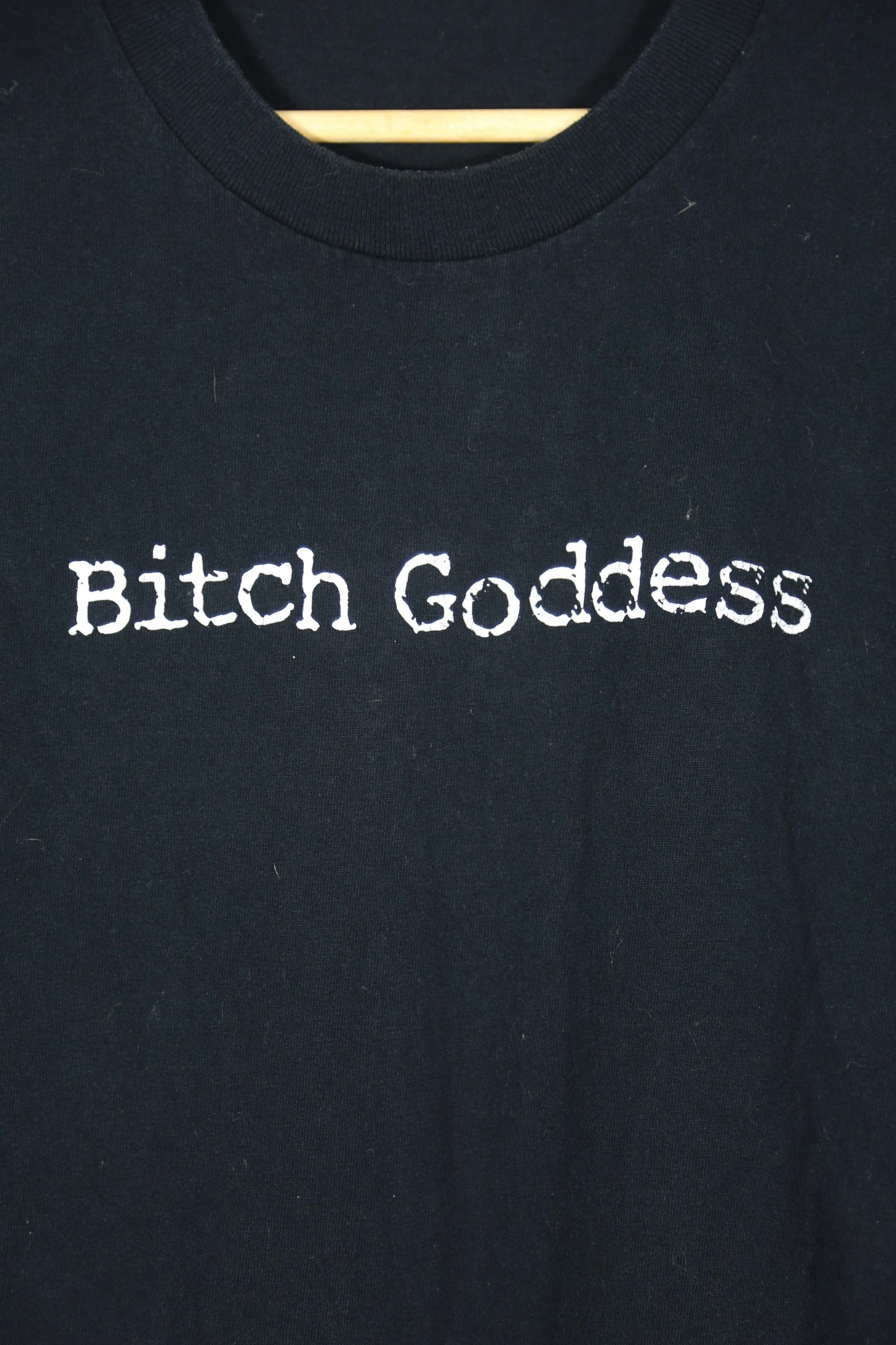 "Bitch Goddess" Black t-shirt - M