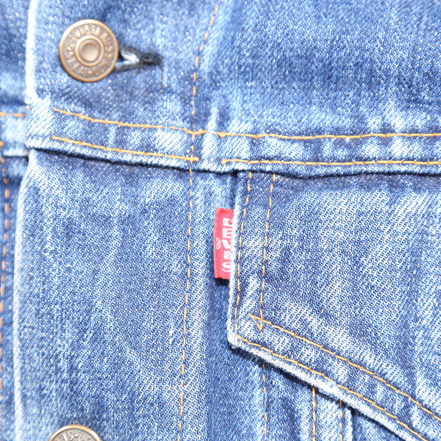 1960's Levi's Type 3 Trucker Jacket "Big E" - S/M