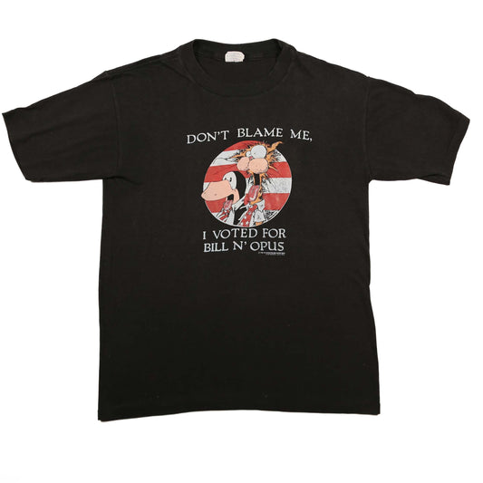 1980's "Bill & Opus" T-shirt - M