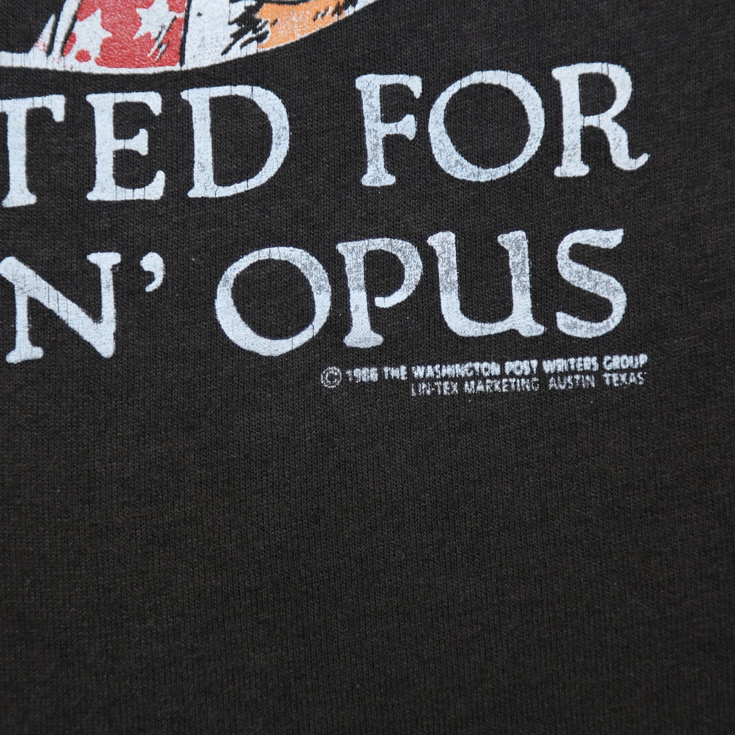 1980's "Bill & Opus" T-shirt - M