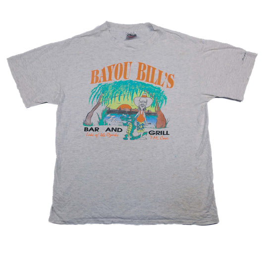 "Bayou Bill's" Grey T-shirt - M