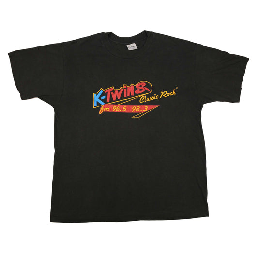 "K-twins Classic Rock" Black T-shirt - M