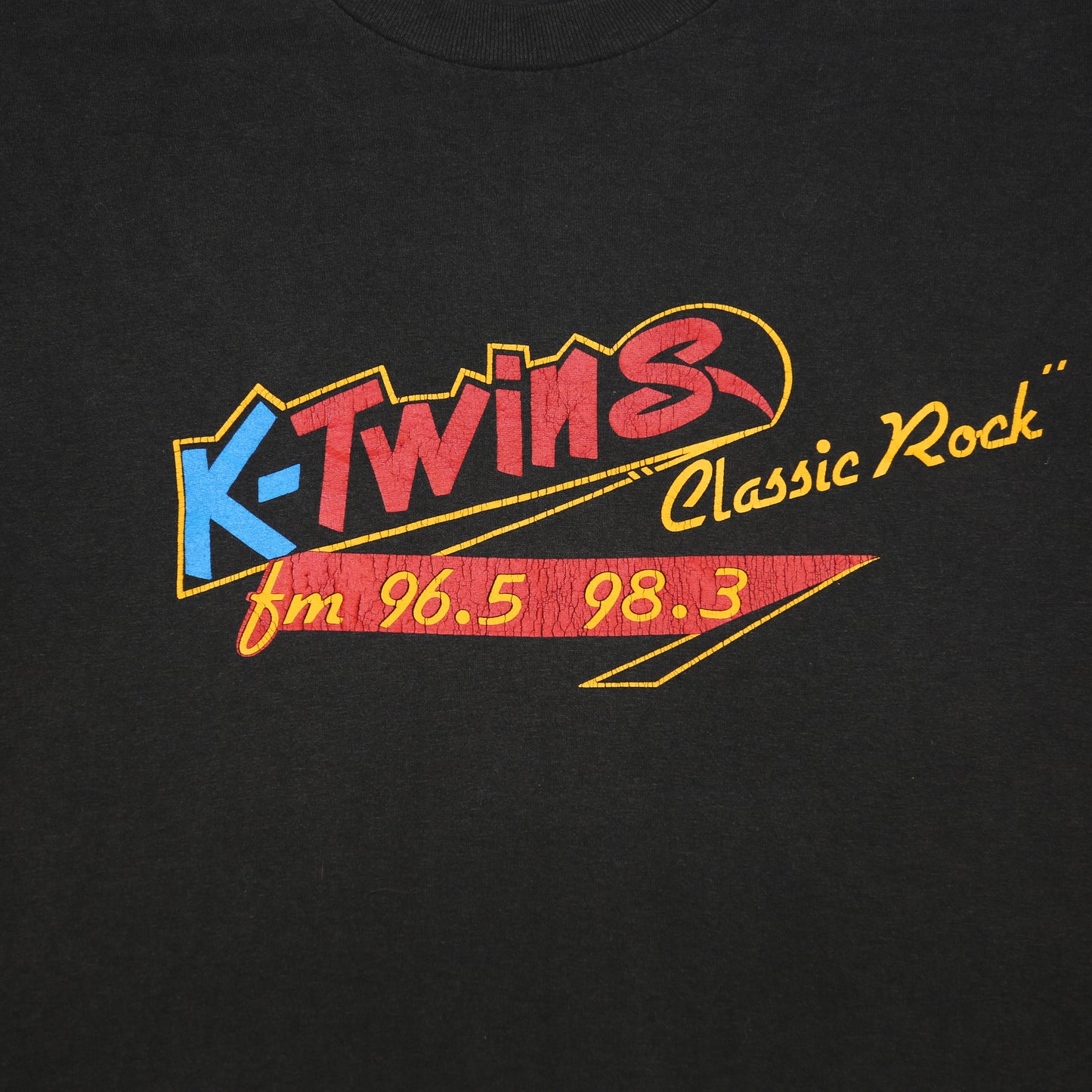 "K-twins Classic Rock" Black T-shirt - M