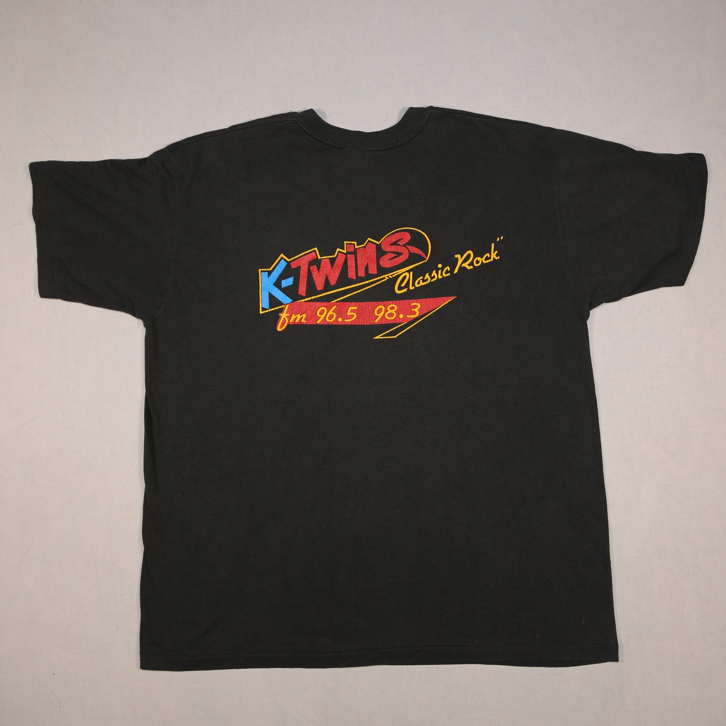 "K-twins Classic Rock" Black T-shirt - M