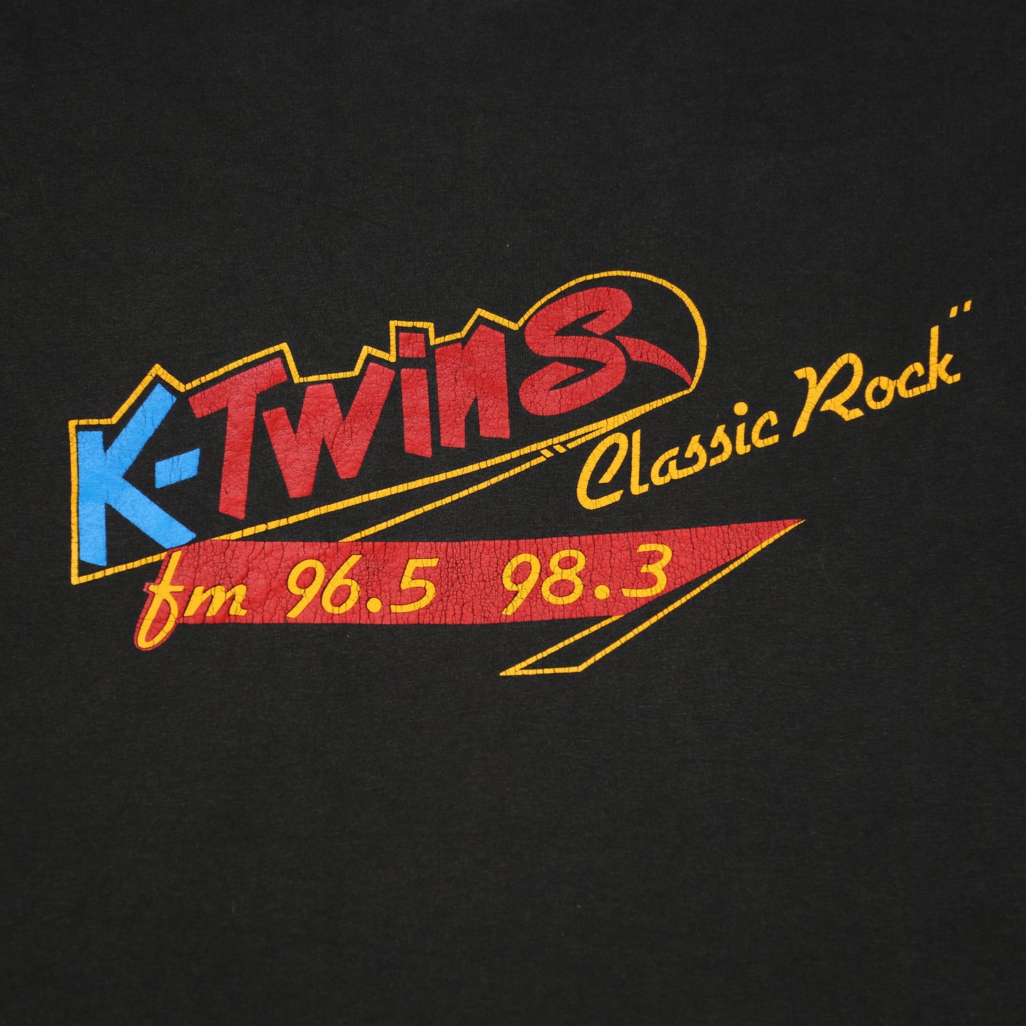 "K-twins Classic Rock" Black T-shirt - M