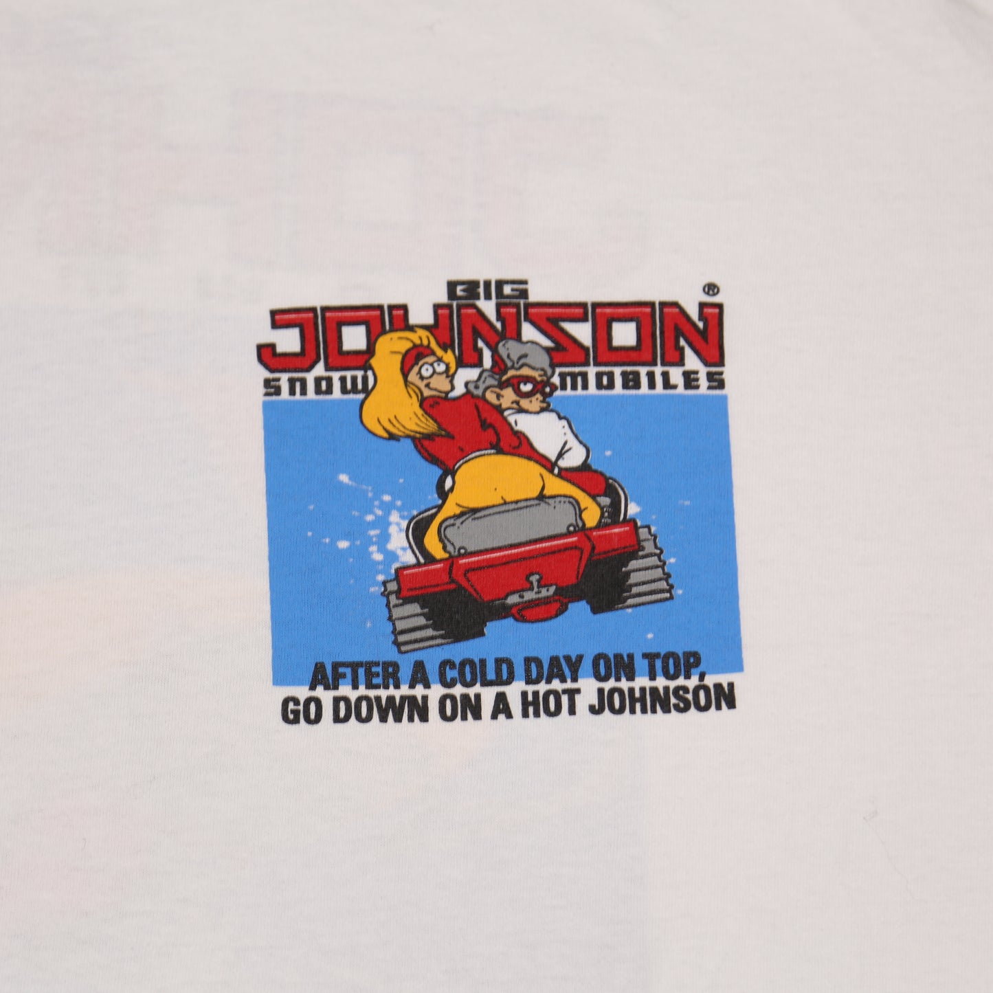 "Big Johnson" 90's novelty t-shirt - XL