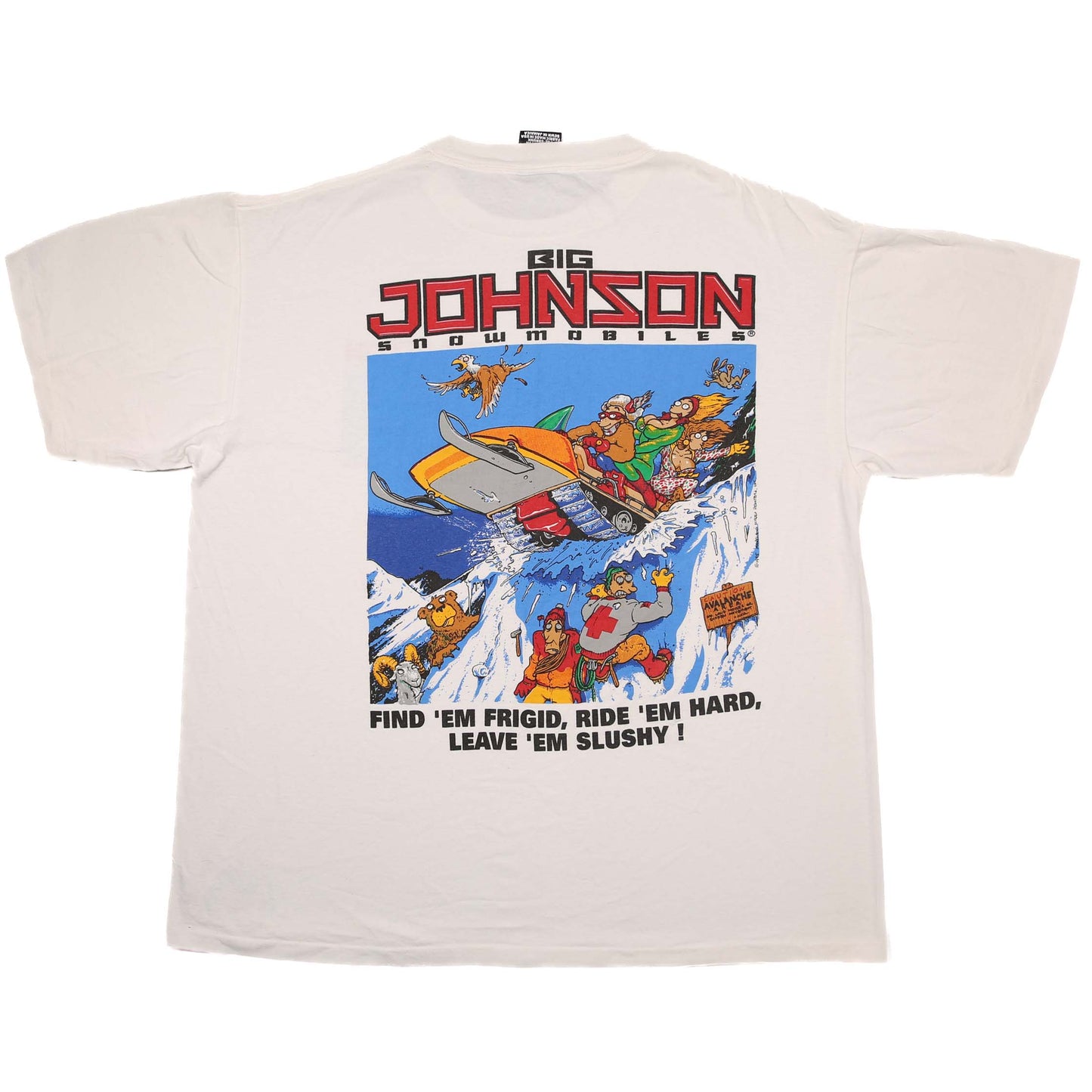 "Big Johnson" 90's novelty t-shirt - XL