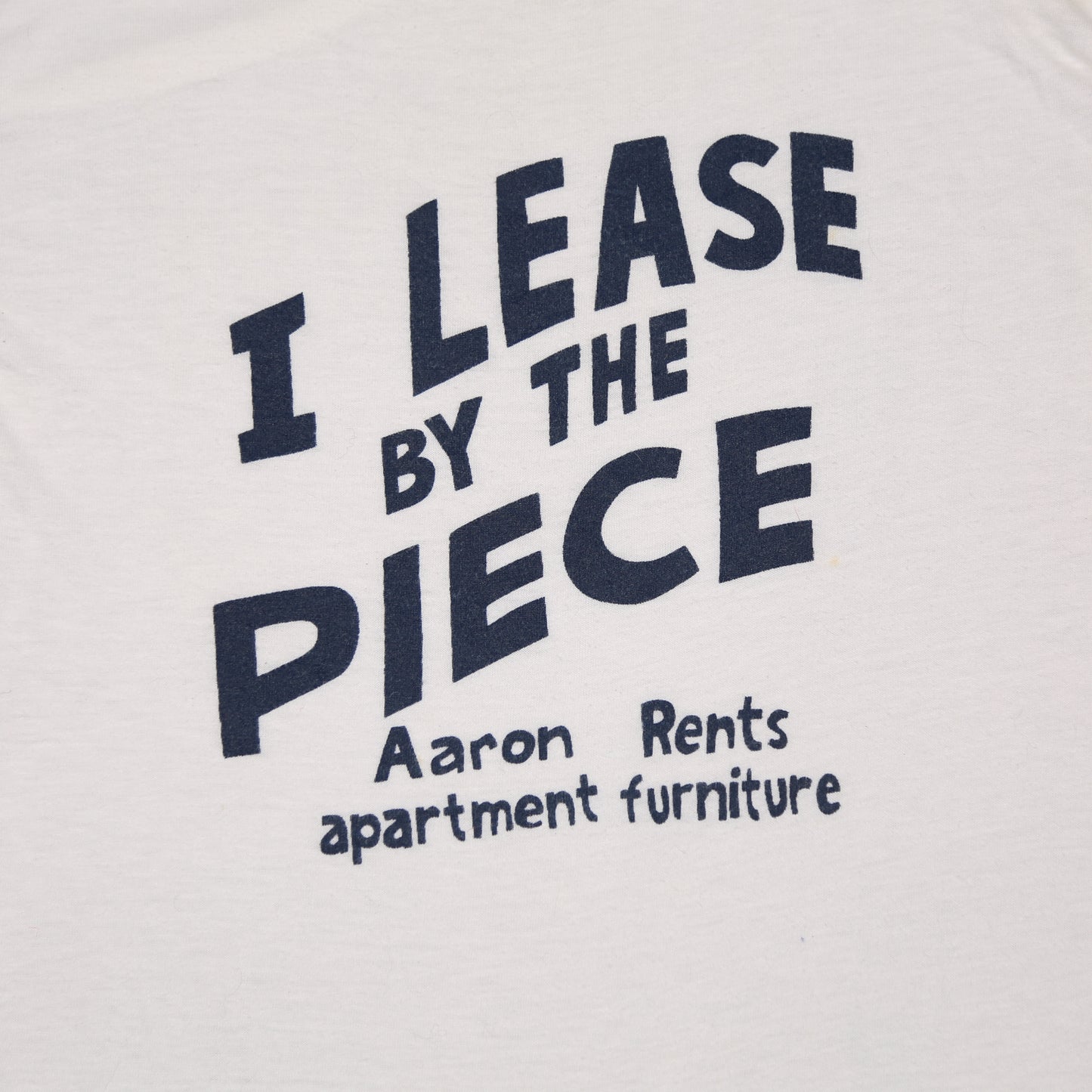 "I lease by the Piece" Vintage t-shirt - XS