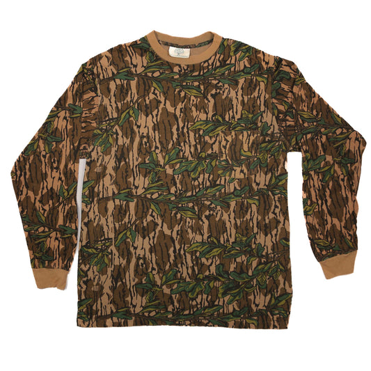 Long Sleeve "Mossy Oak" t-shirt - L