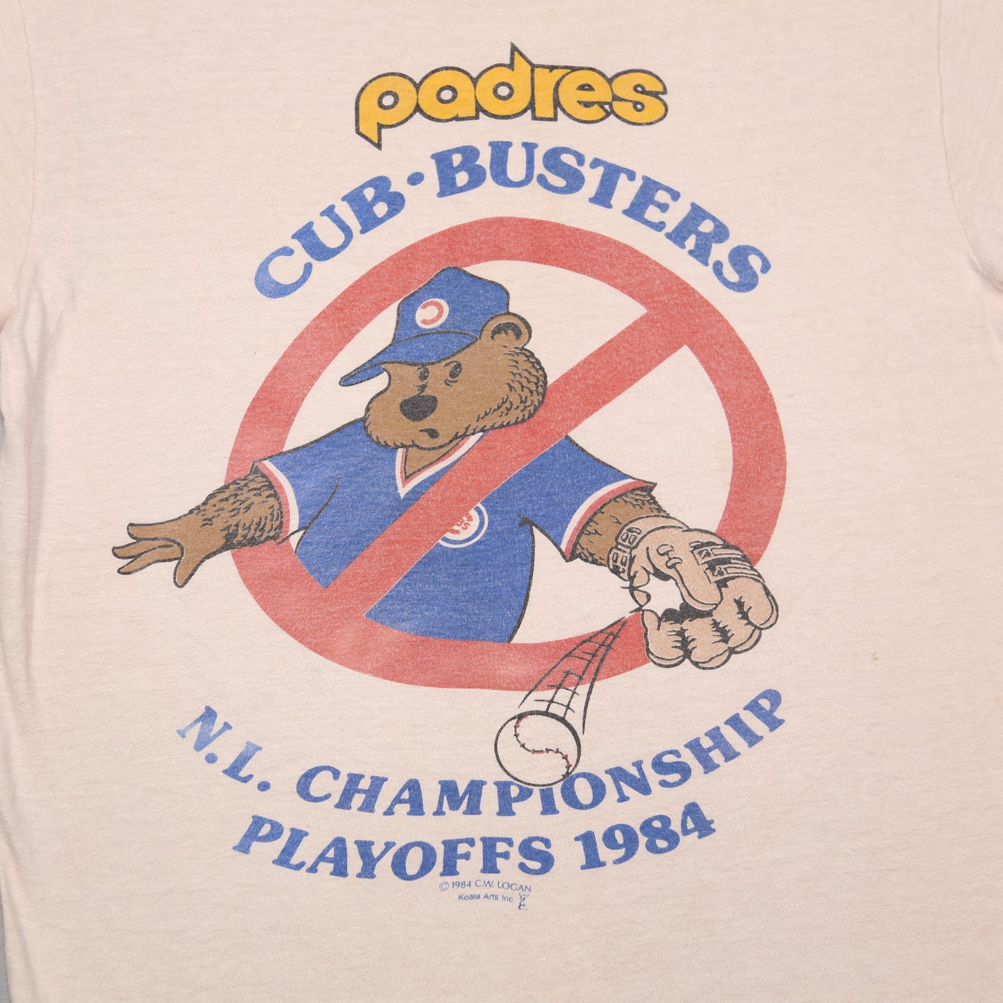 1984 Padres Cub-busters Baseball t-shirt - XS/S