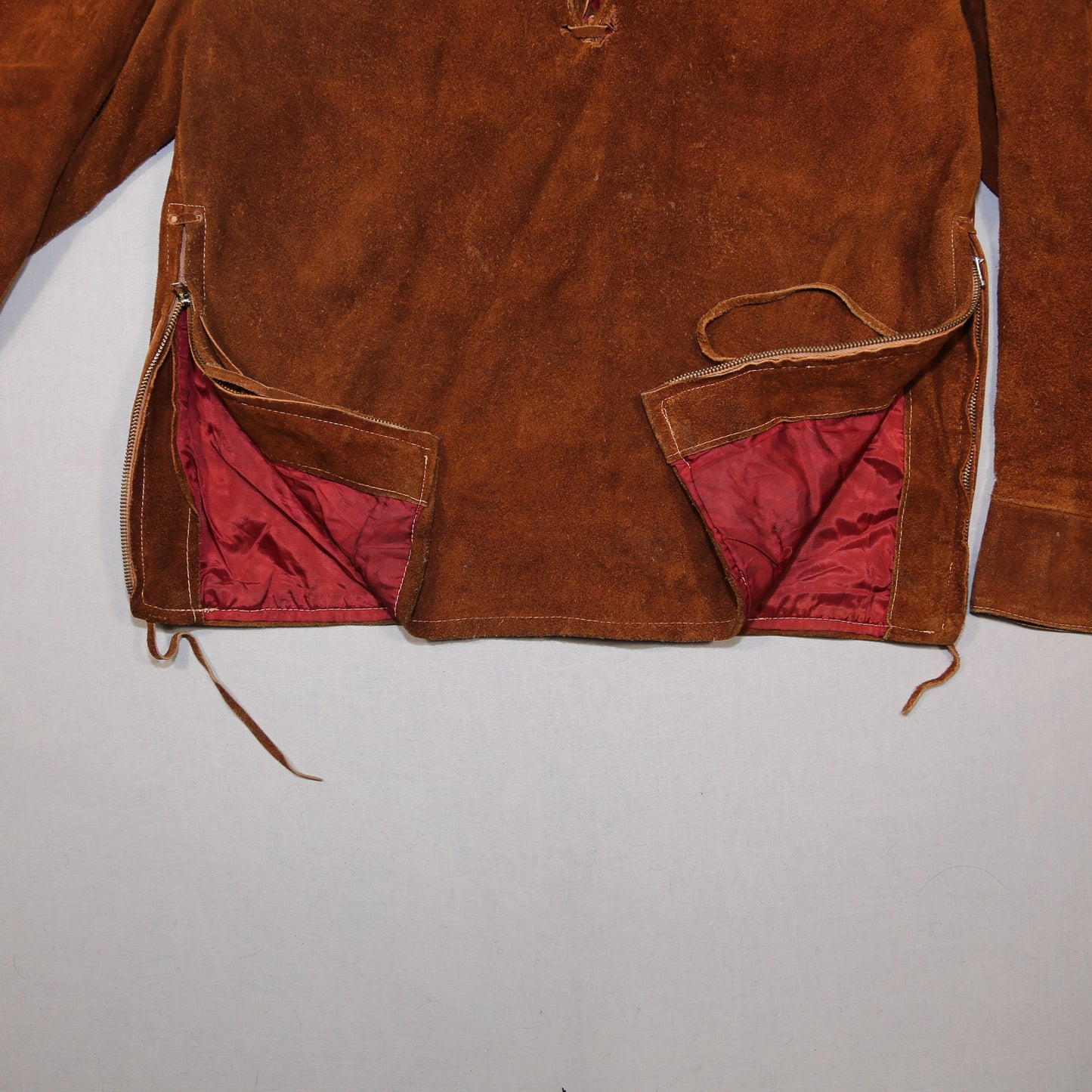 1960's Suede Pullover "Warshirt"- M