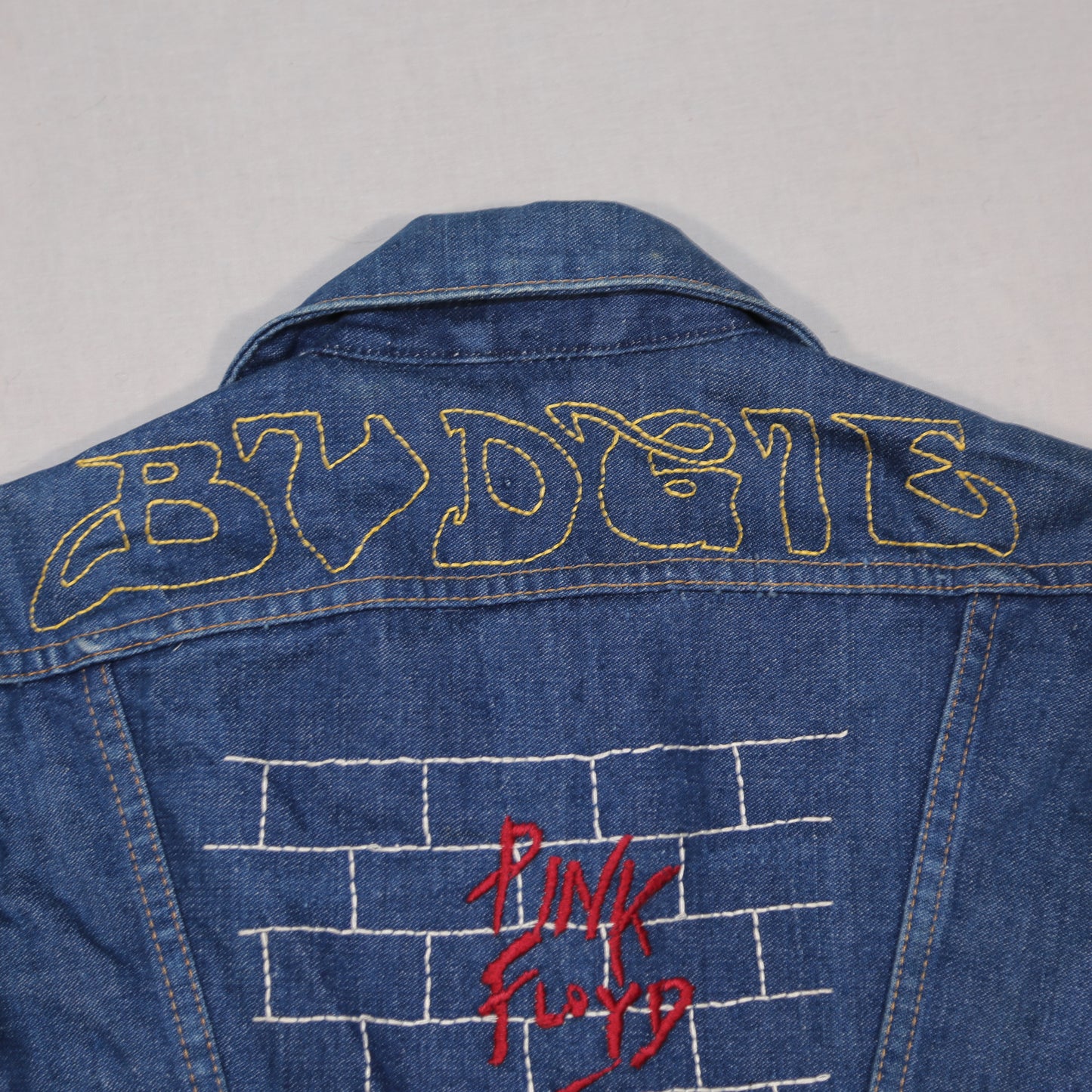 1970's Wrangler Denim Jacket with Band Embroidery - XS/S