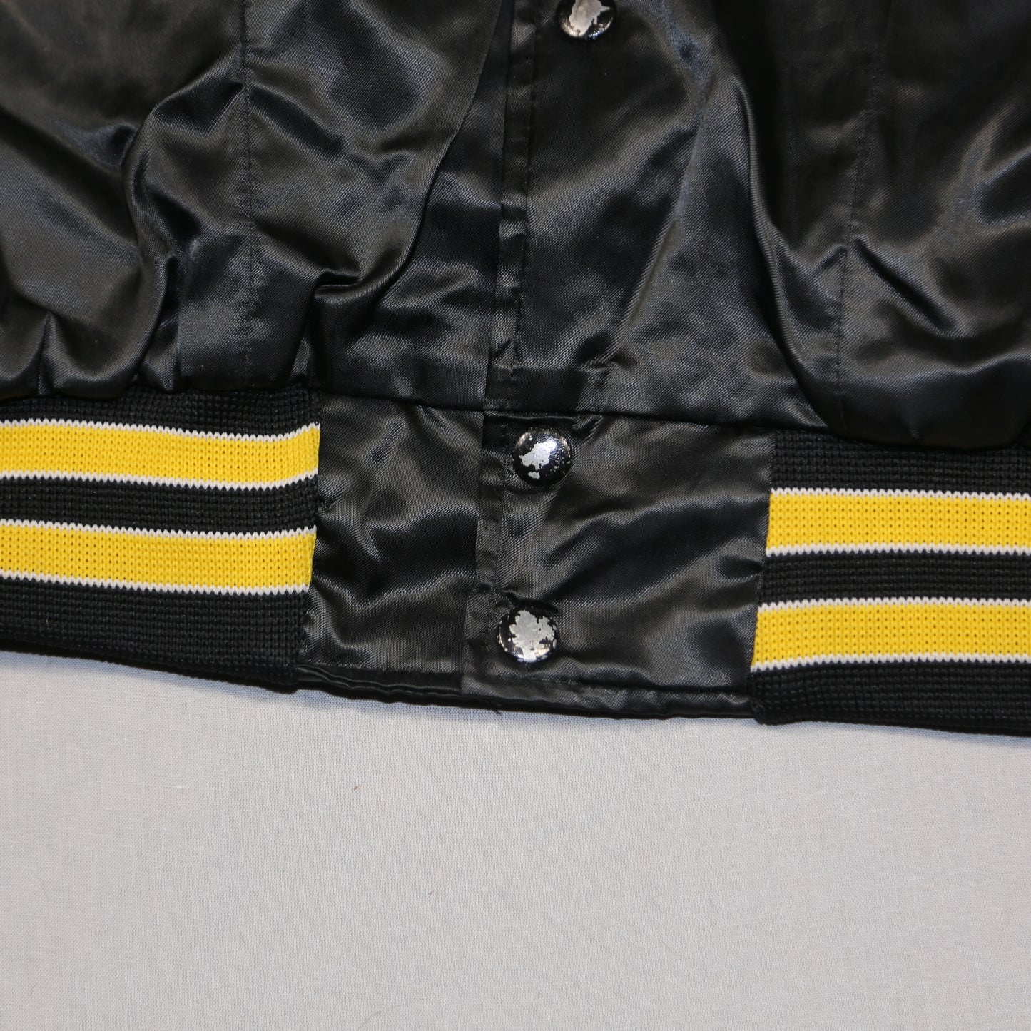 "KRUNCHERS" 1980's black Nylon Jacket - XL