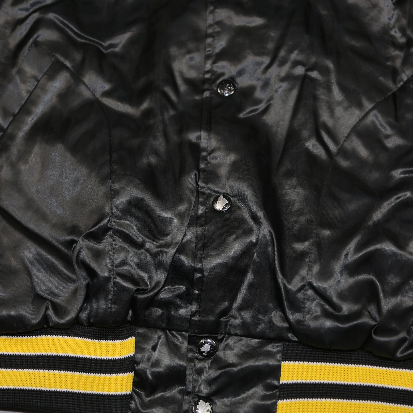 "KRUNCHERS" 1980's black Nylon Jacket - XL