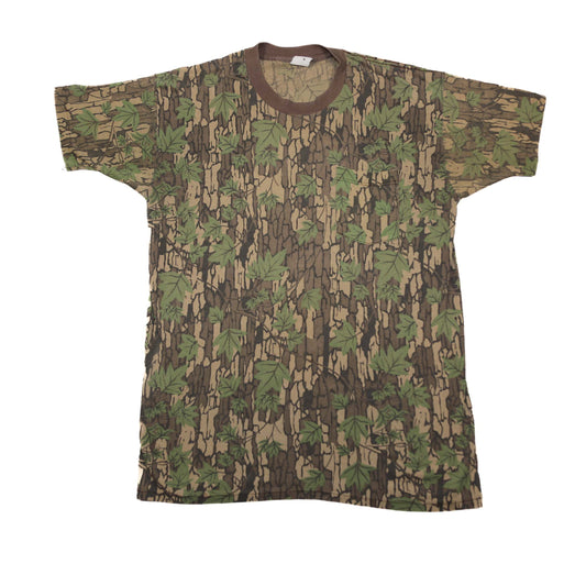 1990's "Trebark" Camo t-shirt - M