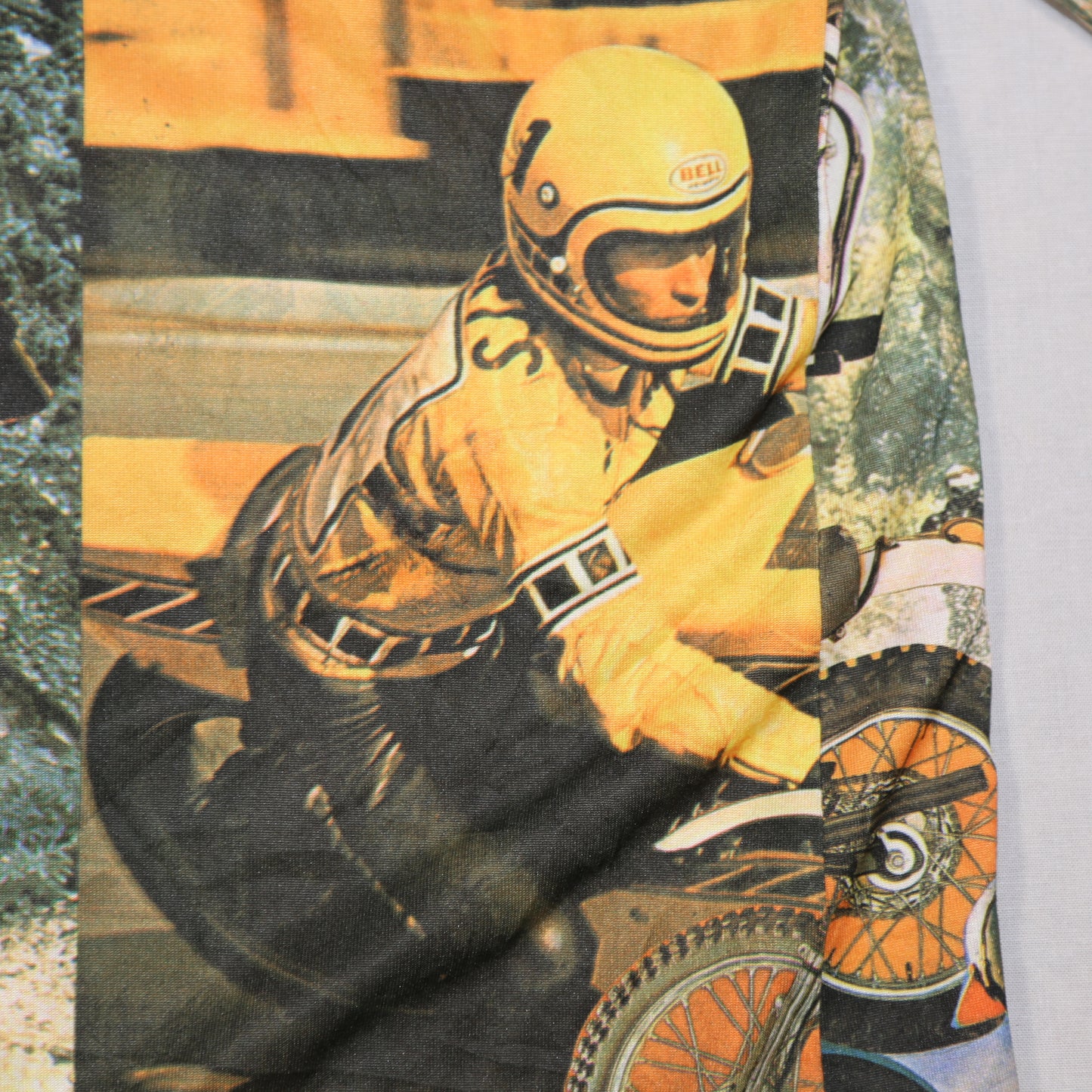 1970's Motorcycle Disco Shirt -M