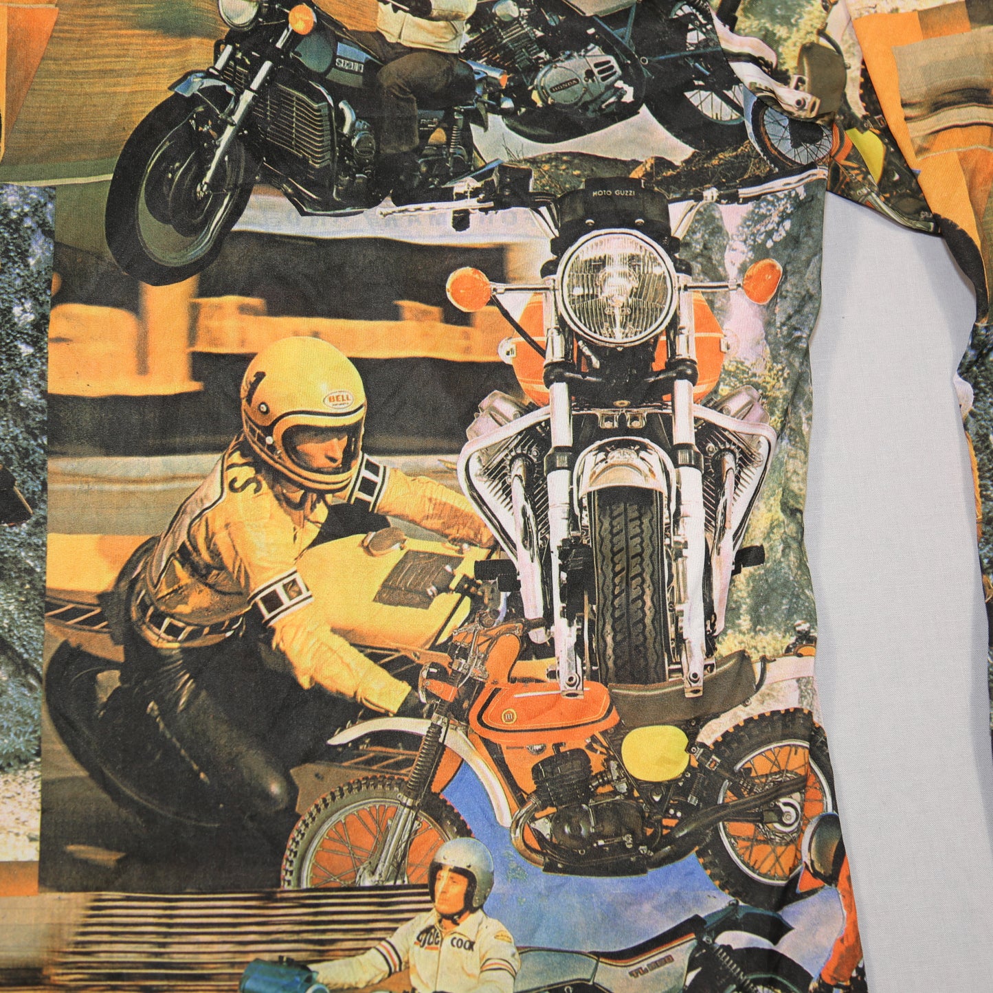 1970's Motorcycle Disco Shirt -M