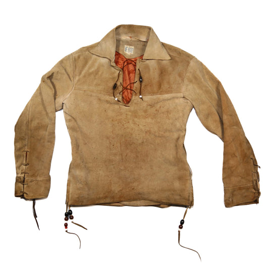 1960's Suede Shirt "Warshirt" - S