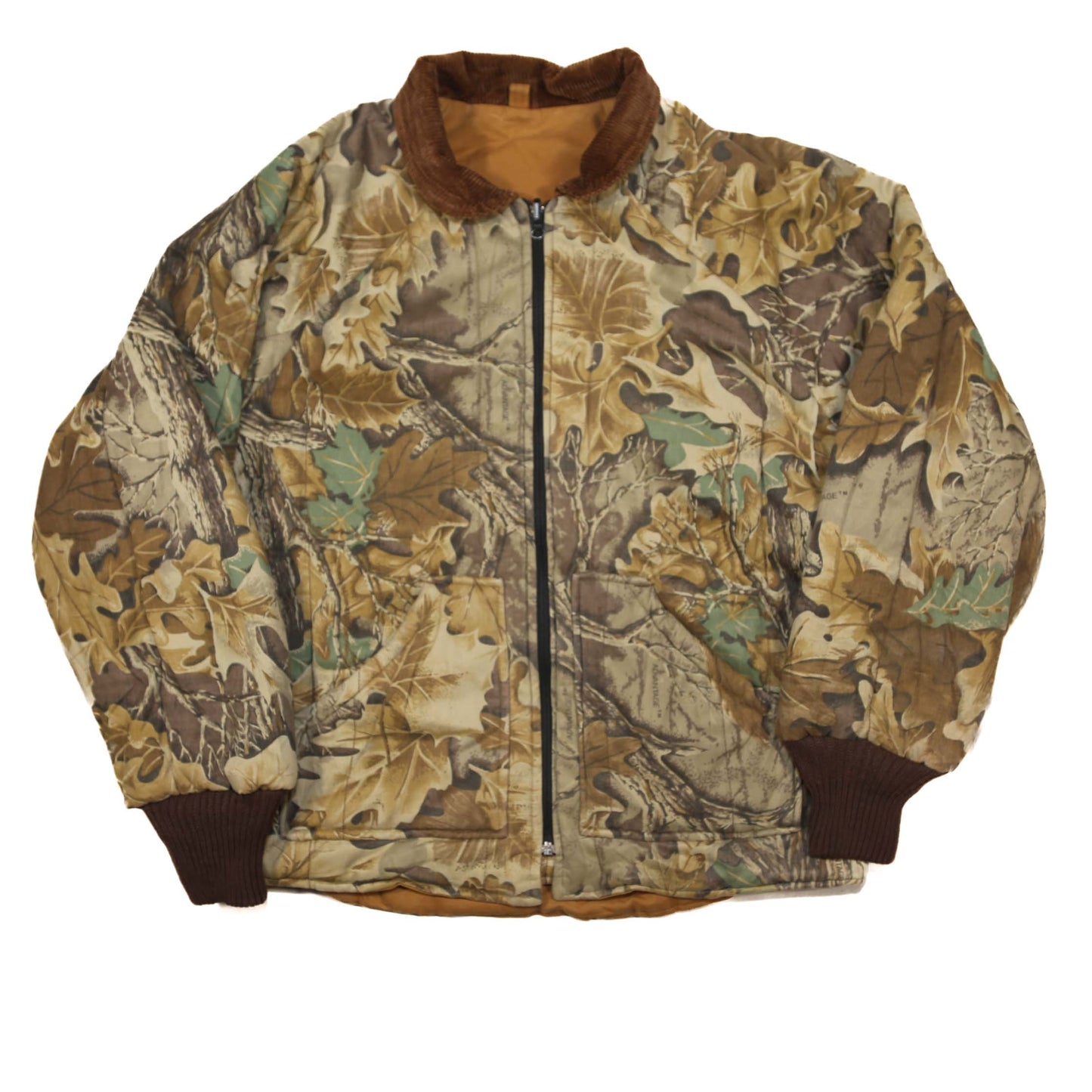 Reversible Wall's Hunting Camouflage Bomber Jacket - L/XL