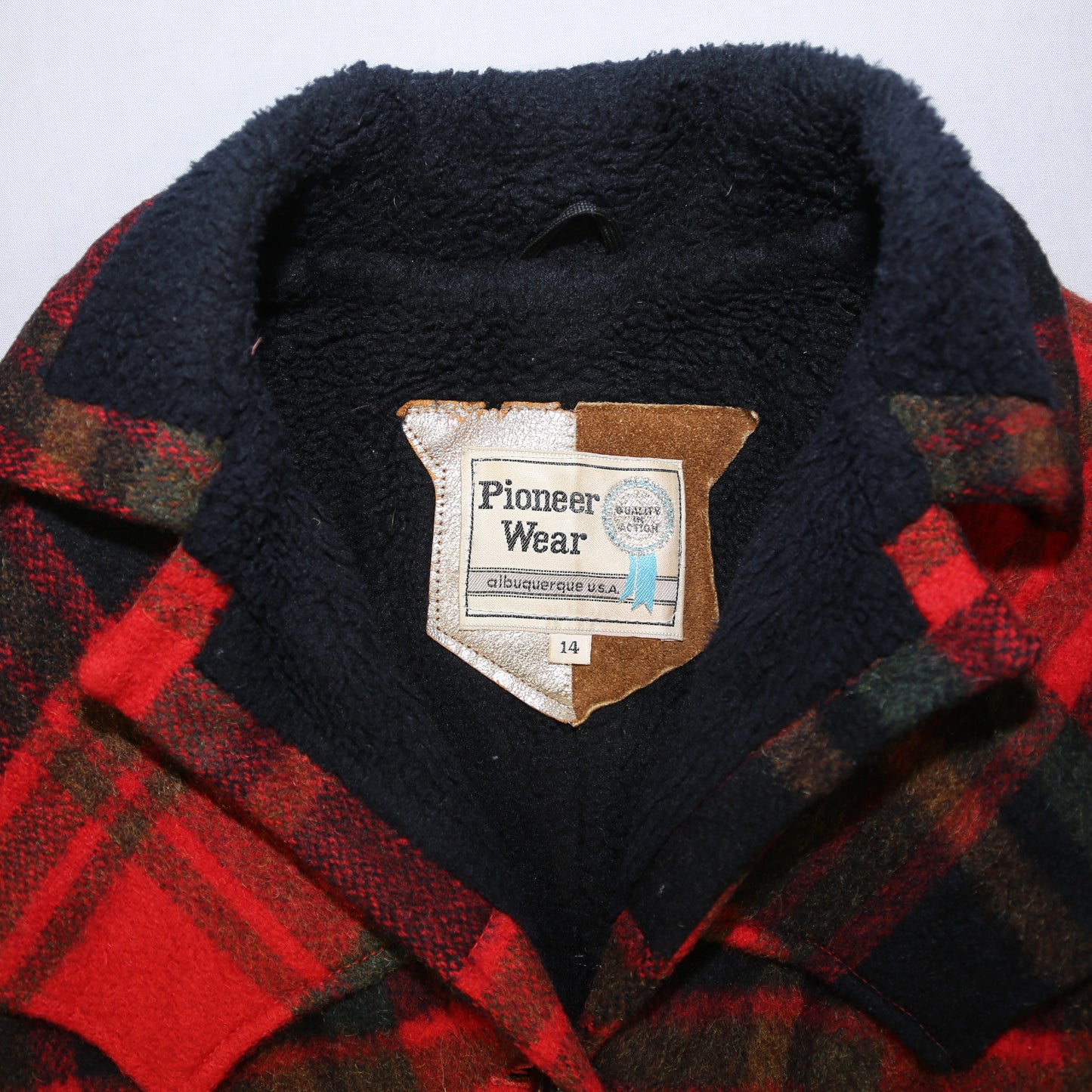 1970's Pioneer Wear Wool Western Coat - M